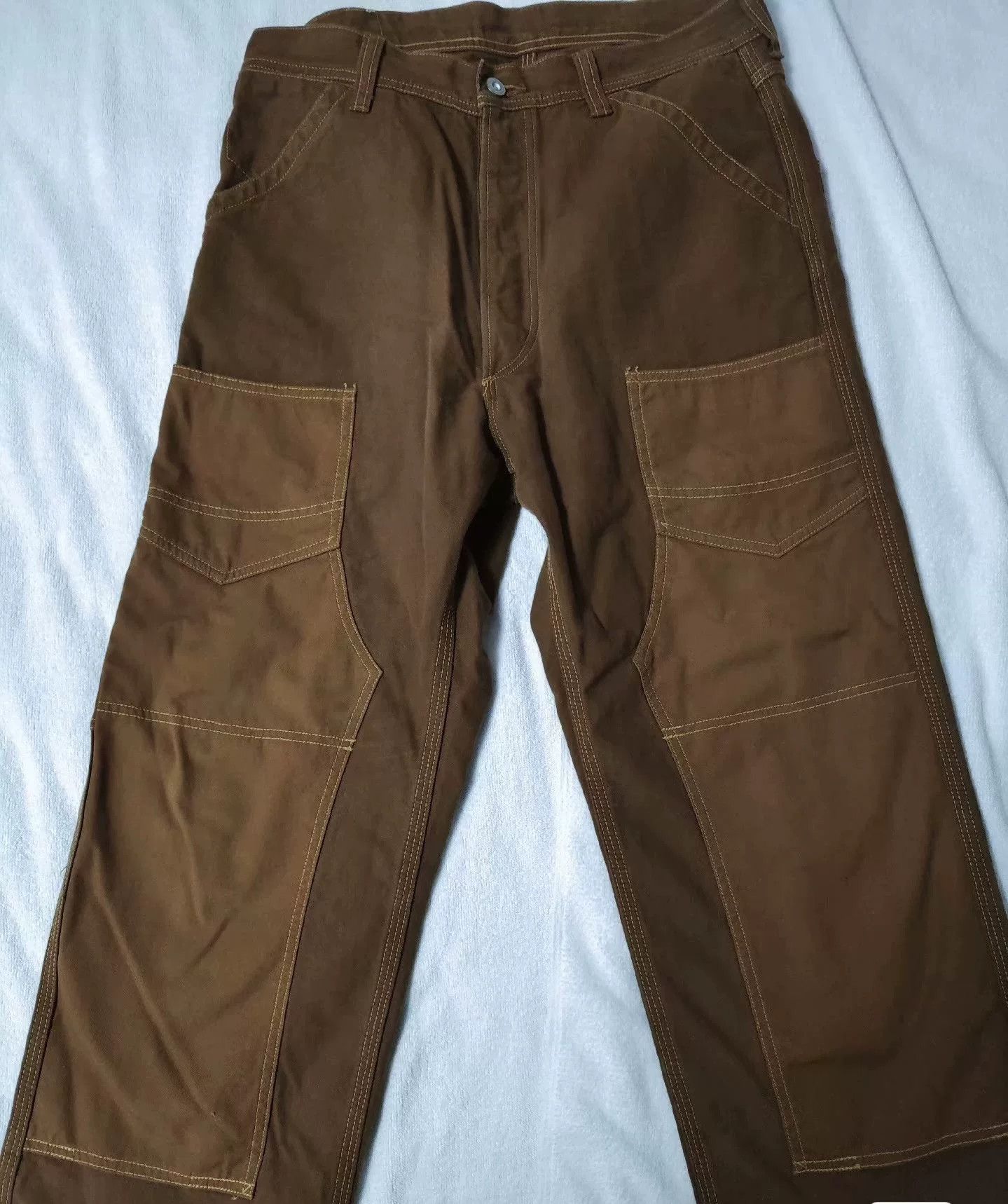 Freewheelers Brown Freewheelers Work Pants Size 32 Size US 32 / EU 48 - 4 Thumbnail