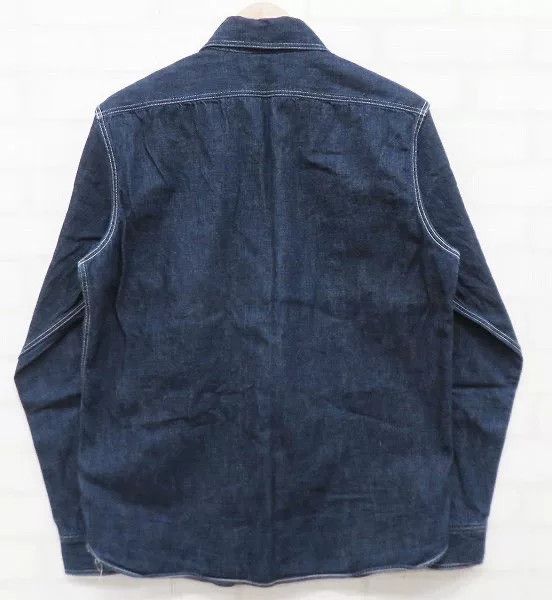 Freewheelers Freewheelers Indigo Denim Shirt Size US M / EU 48-50 / 2 - 2 Thumbnail