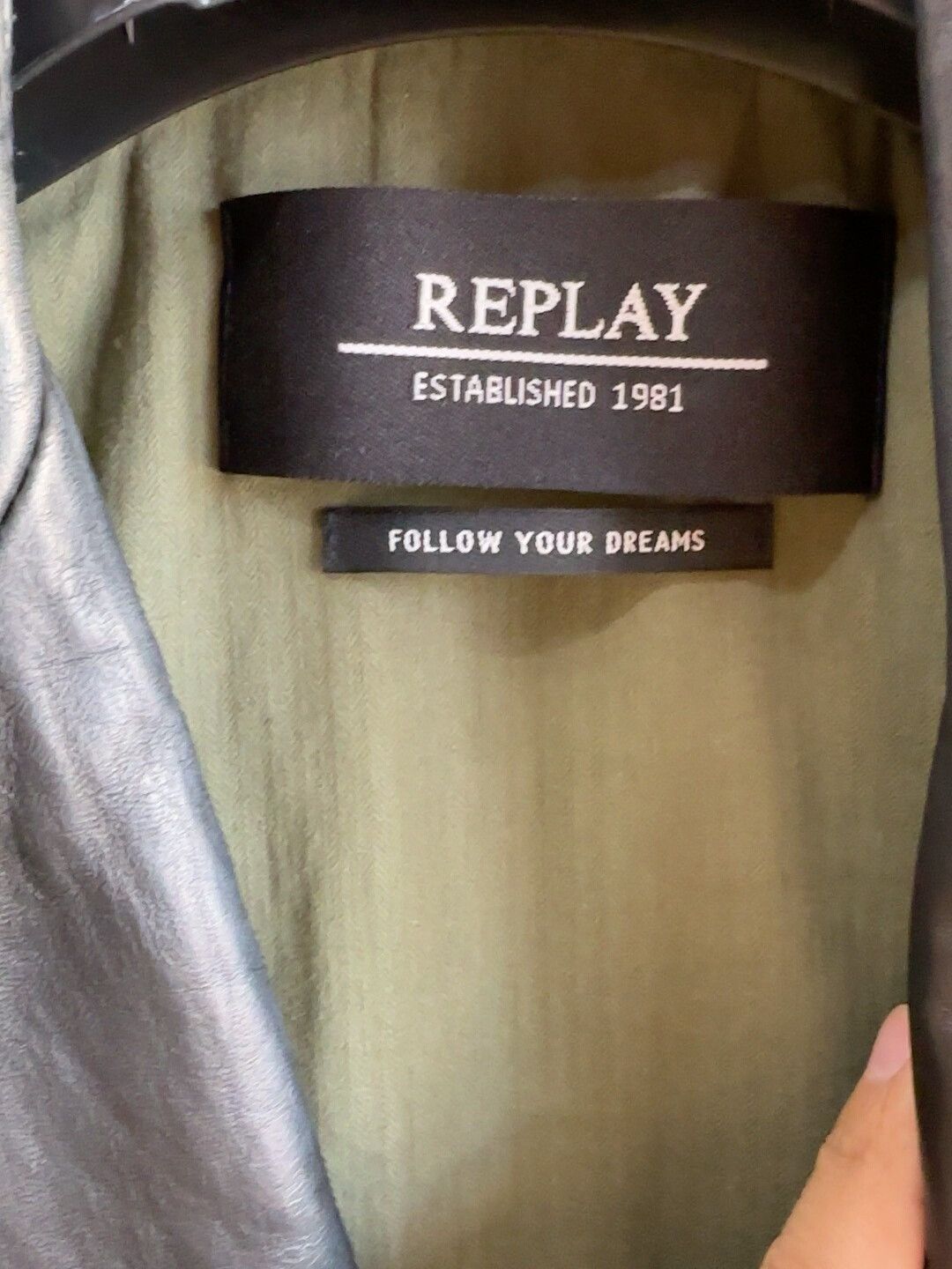 Replay Replay Leather Jacket in Excellent Condition Size US M / EU 48-50 / 2 - 2 Thumbnail