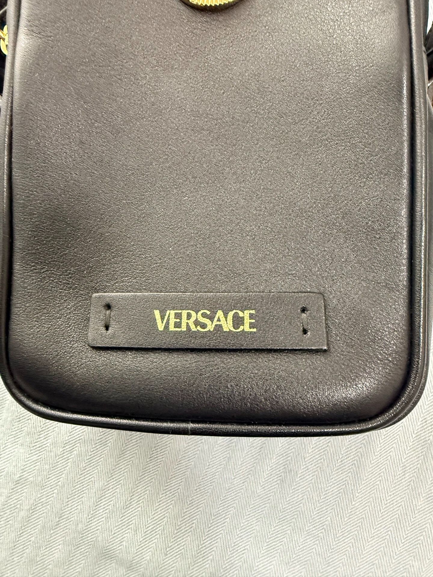 Versace Versace Medusa Crossbody Bag in Black Size ONE SIZE - 3 Thumbnail