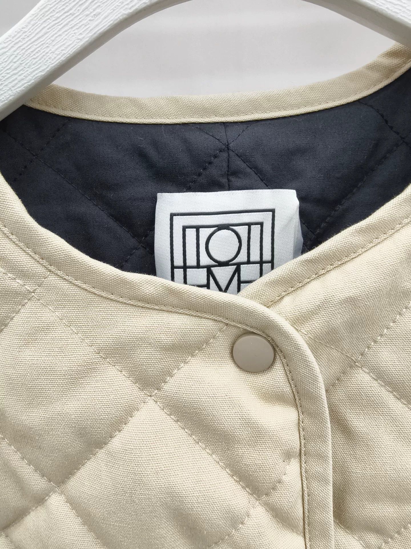 Toteme Toteme Quilted Cotton Jacket for Sale Size US S / EU 44-46 / 1 - 3 Thumbnail