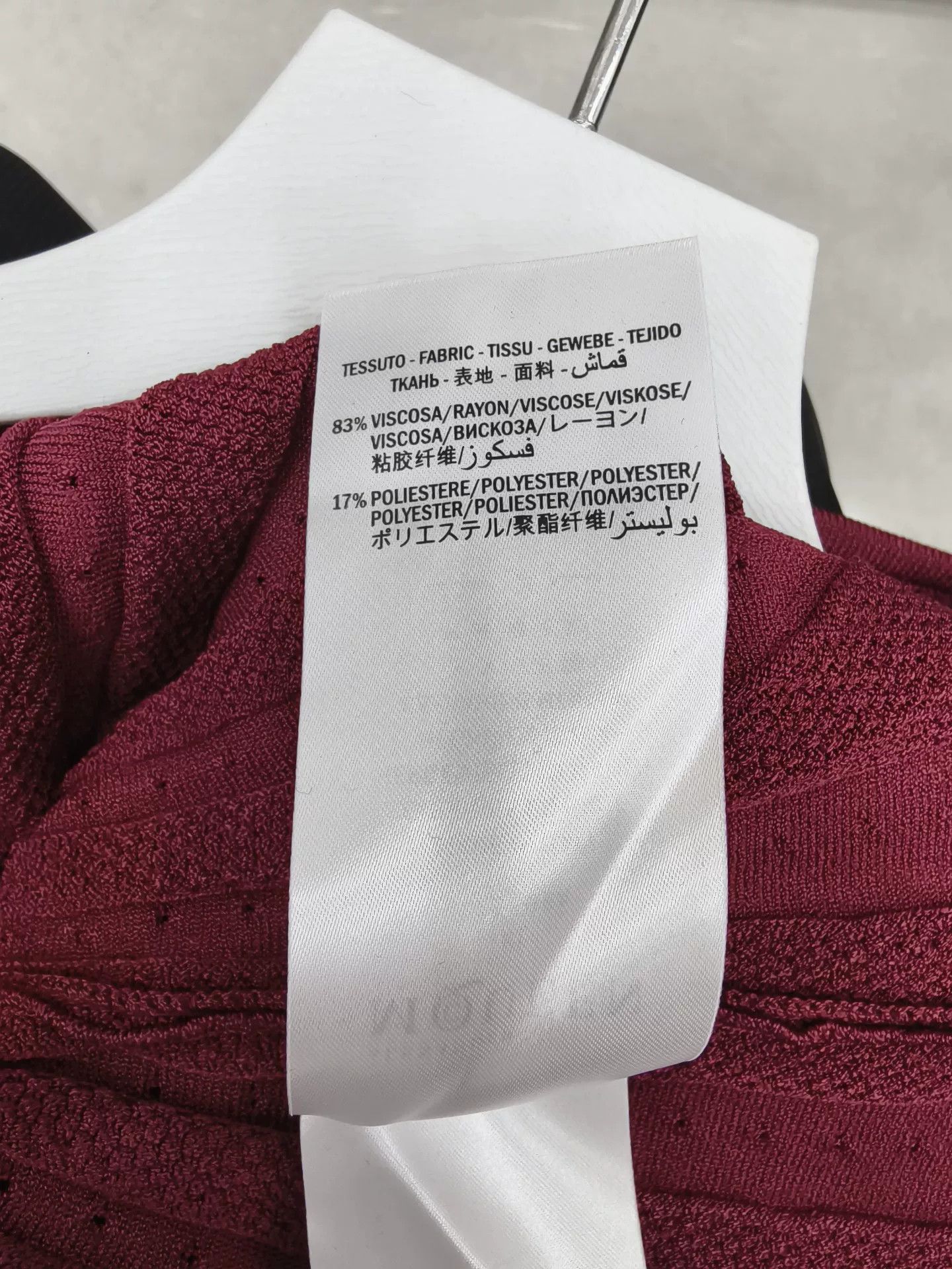 Alexander McQueen Alexander McQueen Burgundy and Orange Top Size XL / US 12-14 / IT 48-50 - 6 Thumbnail