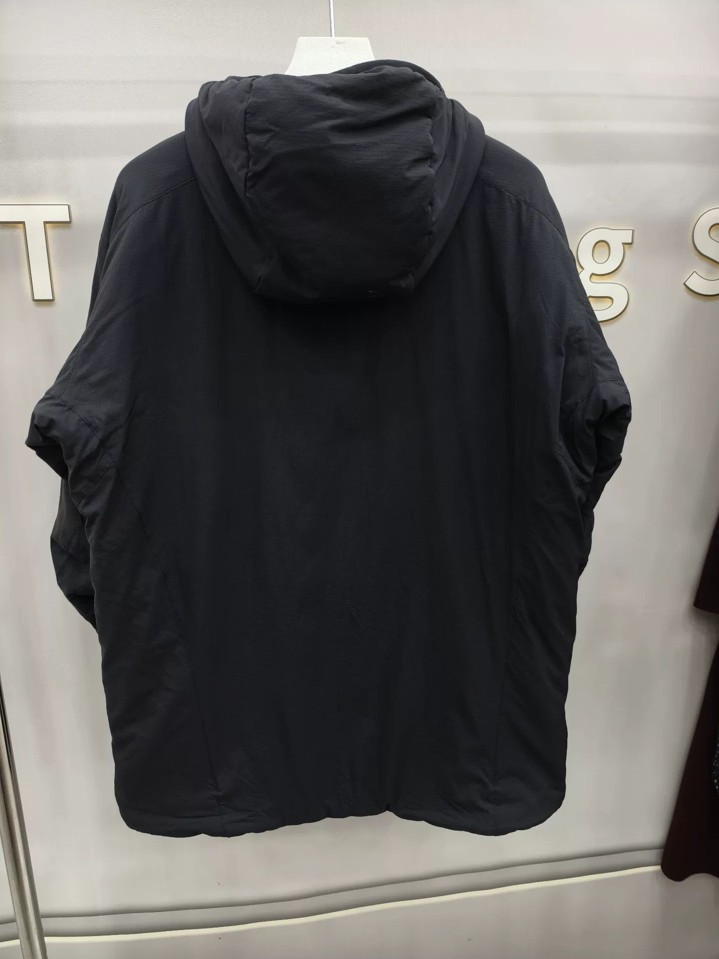 Arc'teryx Arc'teryx Black Hooded Cotton Jacket for Men Size US M / EU 48-50 / 2 - 9 Thumbnail