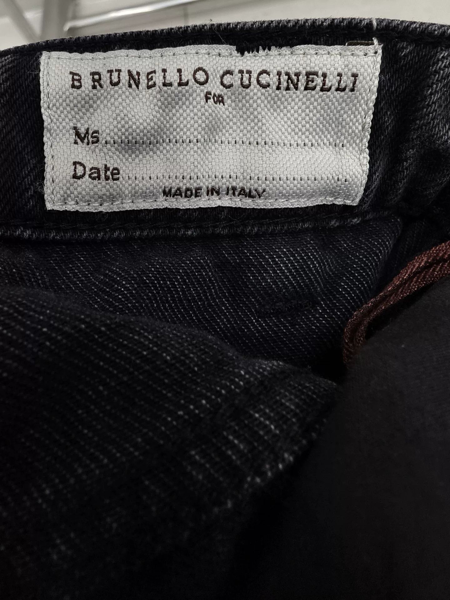 Brunello Cucinelli Brunello Cucinelli Gray Loose Fit Jeans Size US 34 / EU 50 - 5 Thumbnail