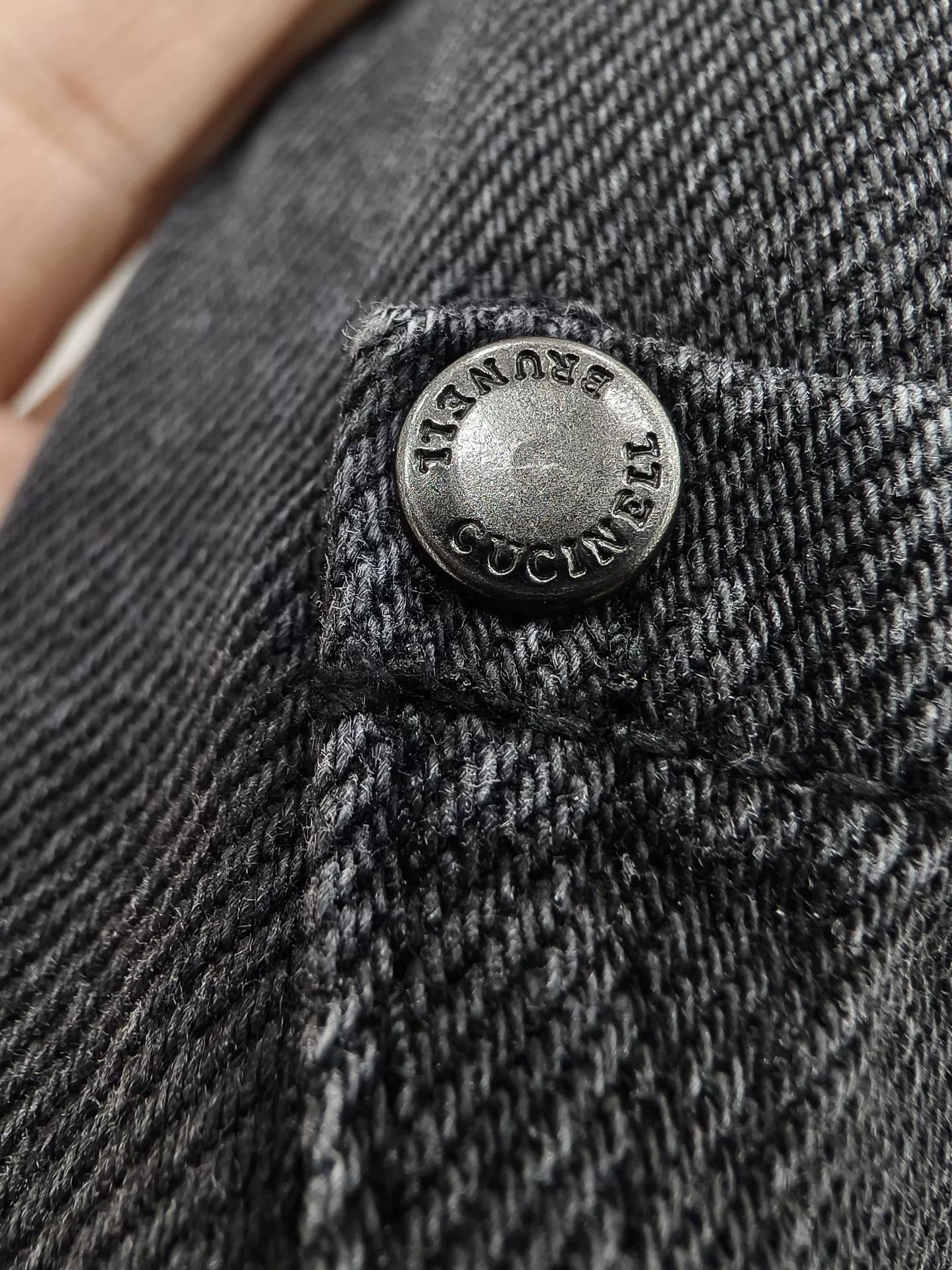 Brunello Cucinelli Brunello Cucinelli Gray Loose Fit Jeans Size US 34 / EU 50 - 3 Thumbnail