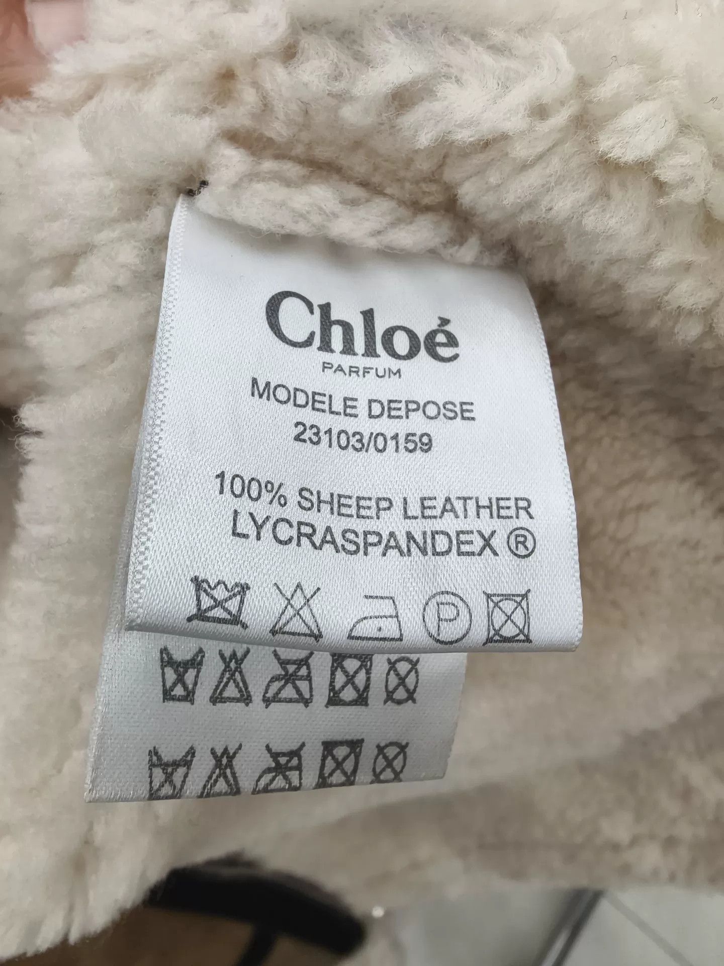 Chloe Chloe Brown Shearling Biker Jacket Size S / US 4 / IT 40 - 4 Thumbnail