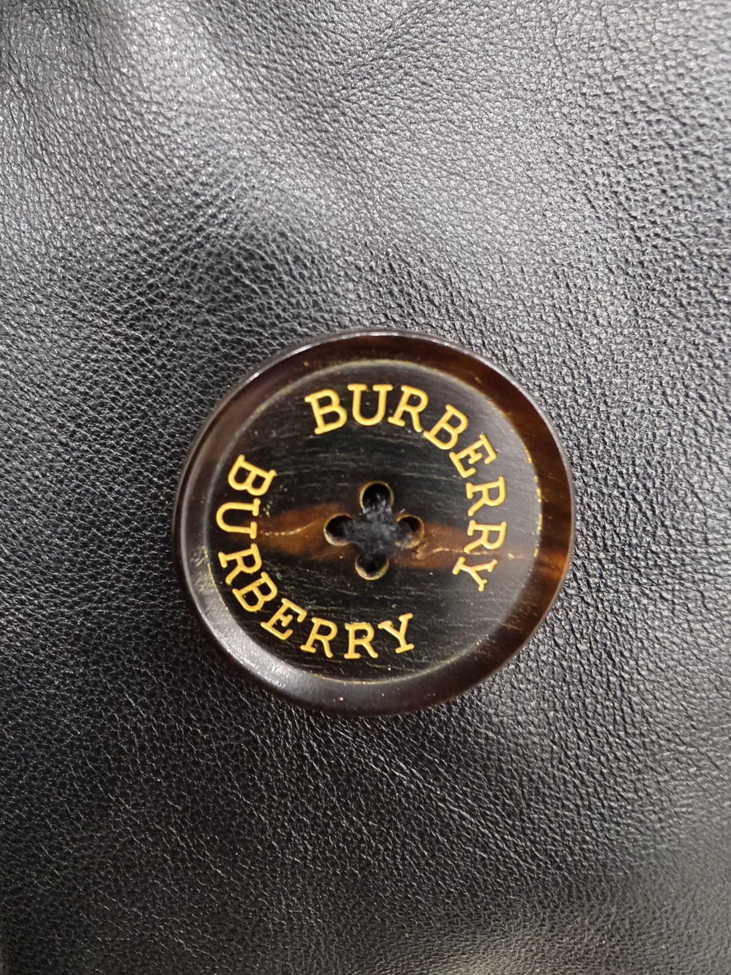 Burberry Burberry Black Lambskin Double-Breasted Trench Size M / US 6-8 / IT 42-44 - 6 Thumbnail