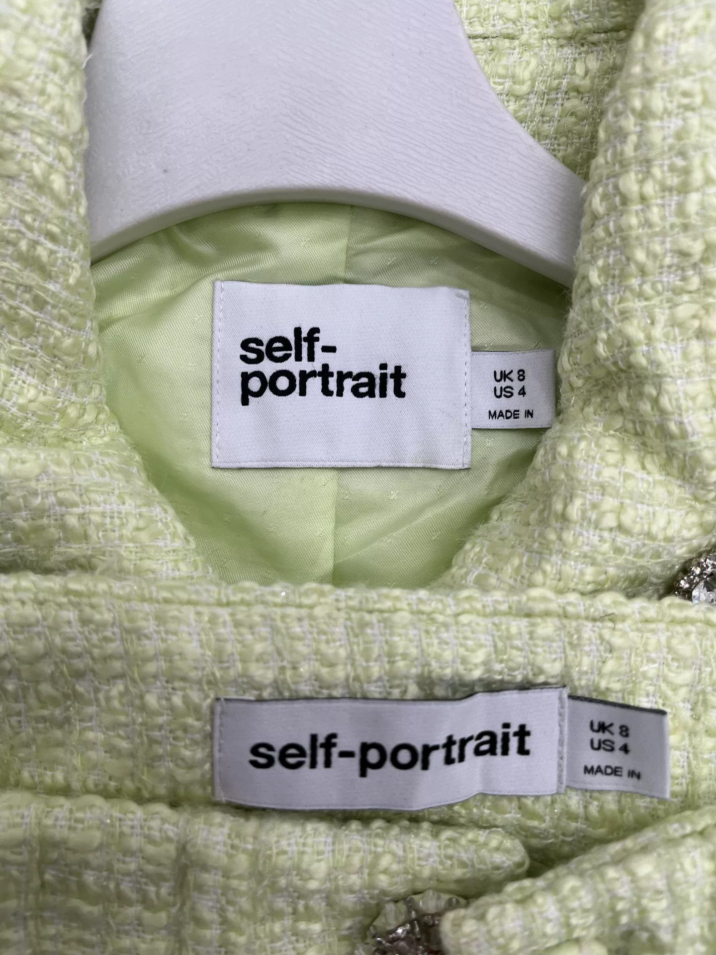 Self-Portrait Self-Portrait Tweed Suit Set Size S / US 4 / IT 40 - 5 Thumbnail