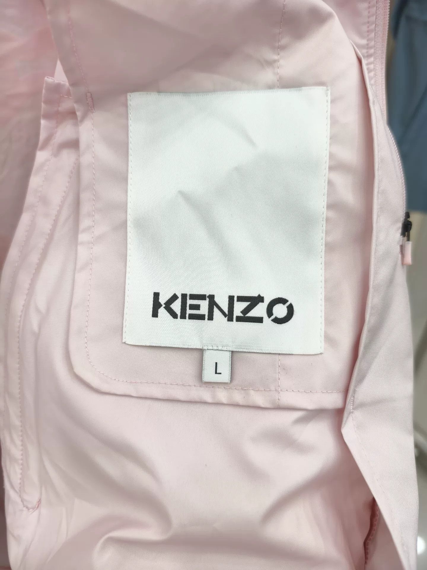 Kenzo KENZO Pink Hooded Sun Protection Jacket Size L / US 10 / IT 46 - 5 Thumbnail