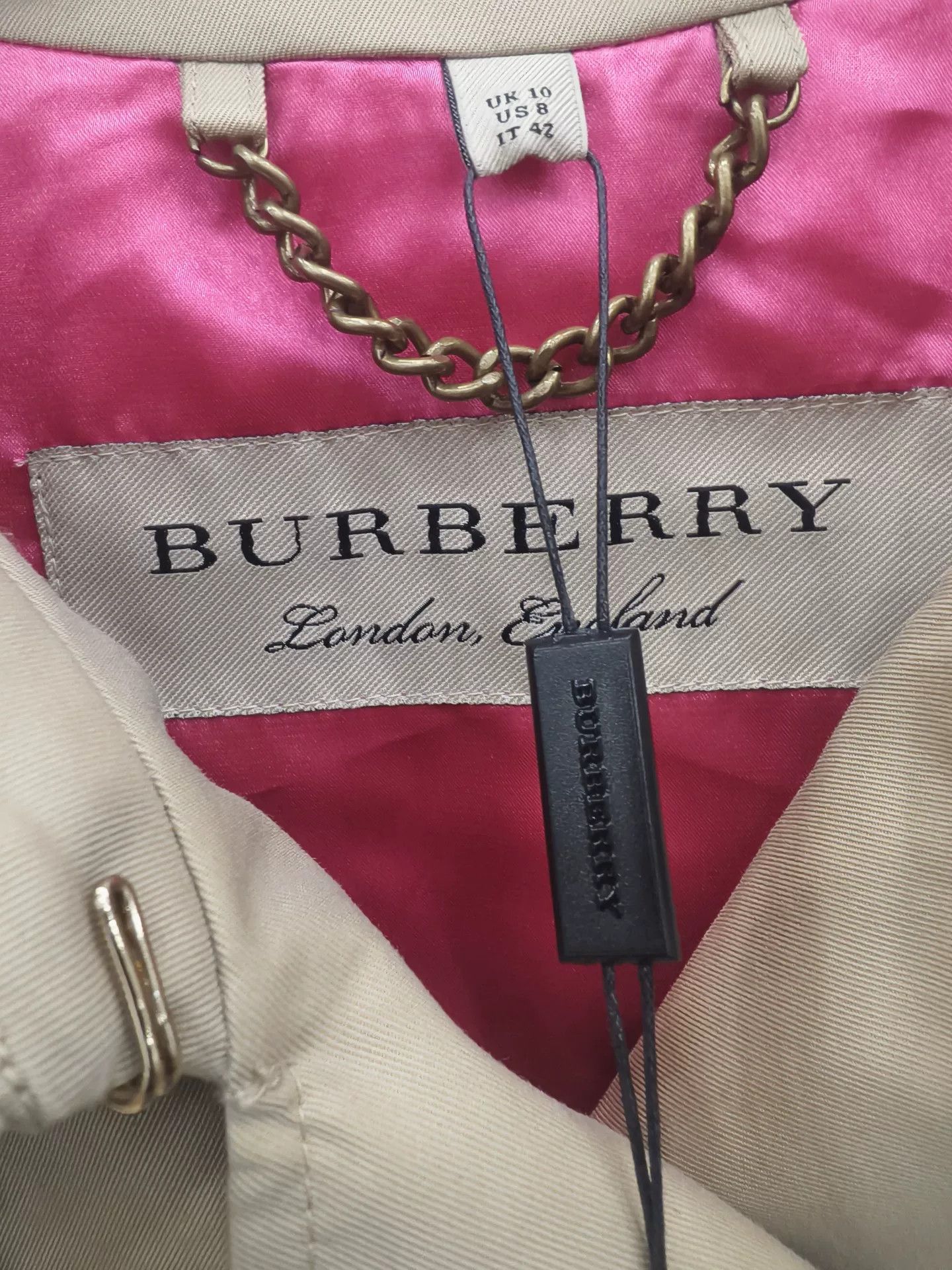 Burberry Burberry Classic Beige Trench Coat Size M / US 6-8 / IT 42-44 - 4 Thumbnail