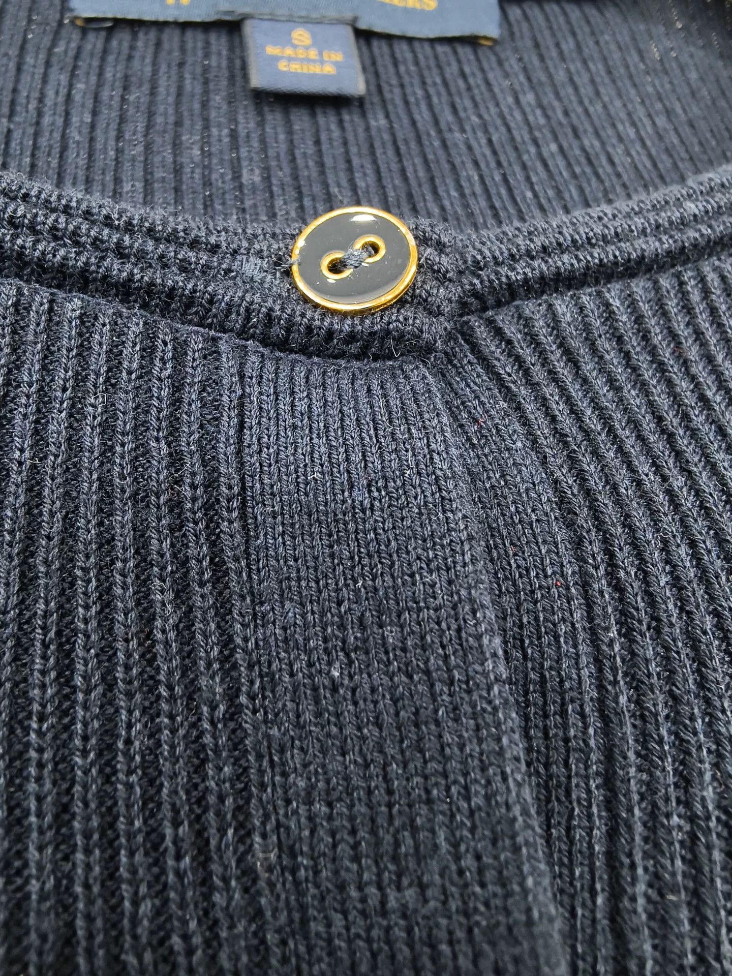 Brooks Brothers Brooks Brothers Navy Knit Cardigan Size S Size S / US 4 / IT 40 - 3 Thumbnail
