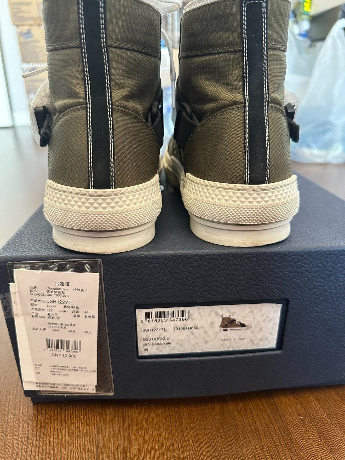 Dior Dior B23 Men's Sneakers Size 44 Size US 10 / EU 43 - 4 Thumbnail