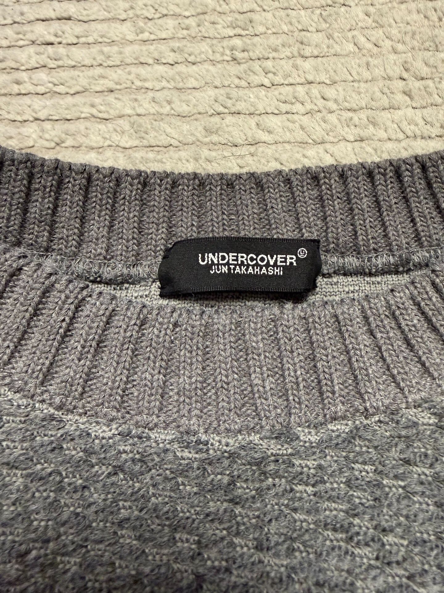 Undercover Undercover Heavy Gray Sweater Size 3 Size US L / EU 52-54 / 3 - 4 Thumbnail