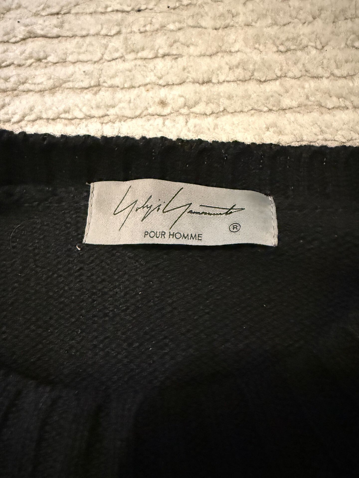 Yohji Yamamoto Yohji Yamamoto Black Sweater for Men Size US L / EU 52-54 / 3 - 2 Thumbnail