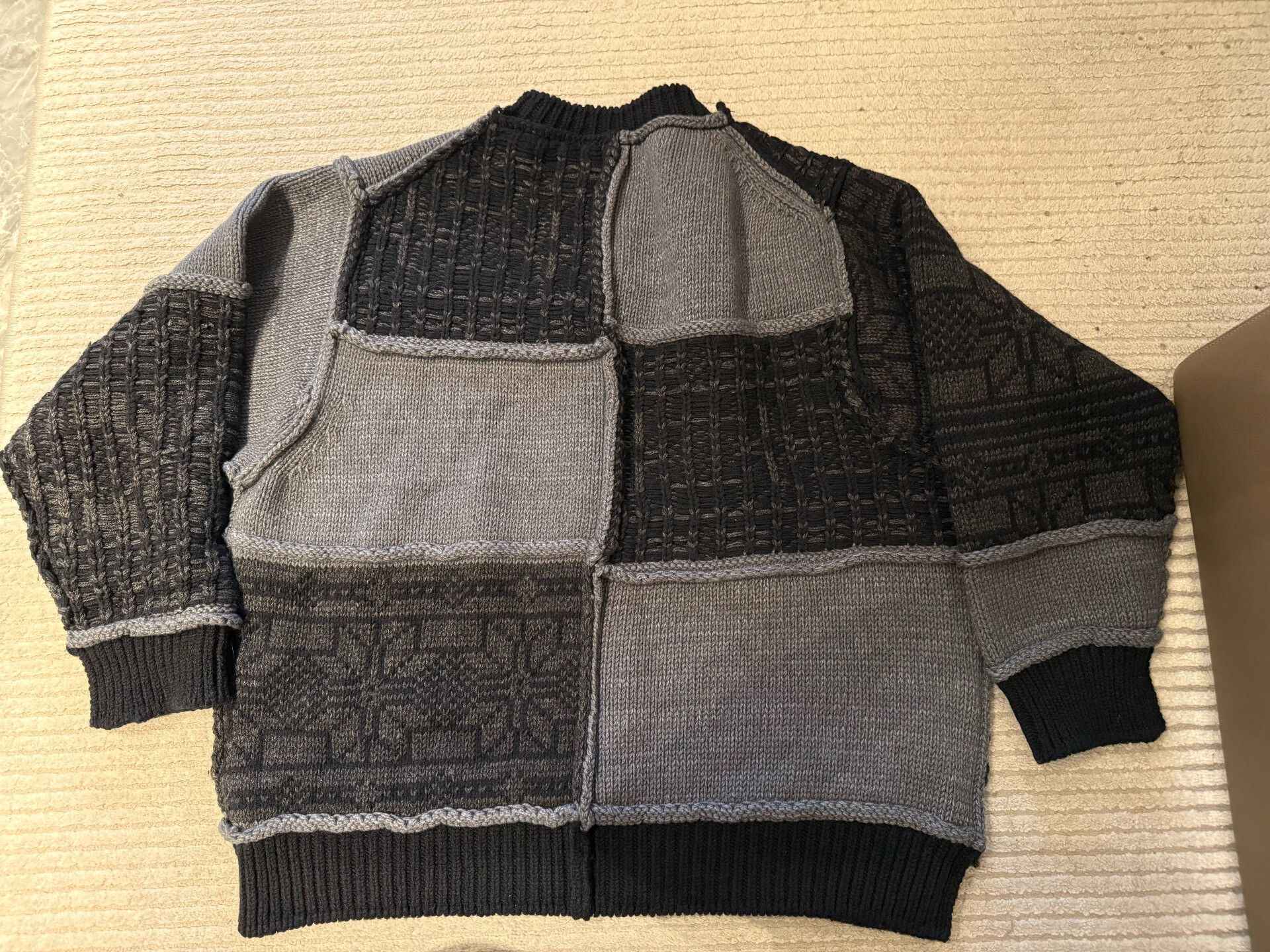 TAIKAN Thick Round Neck Sweater in Gray Size US M / EU 48-50 / 2 - 4 Thumbnail