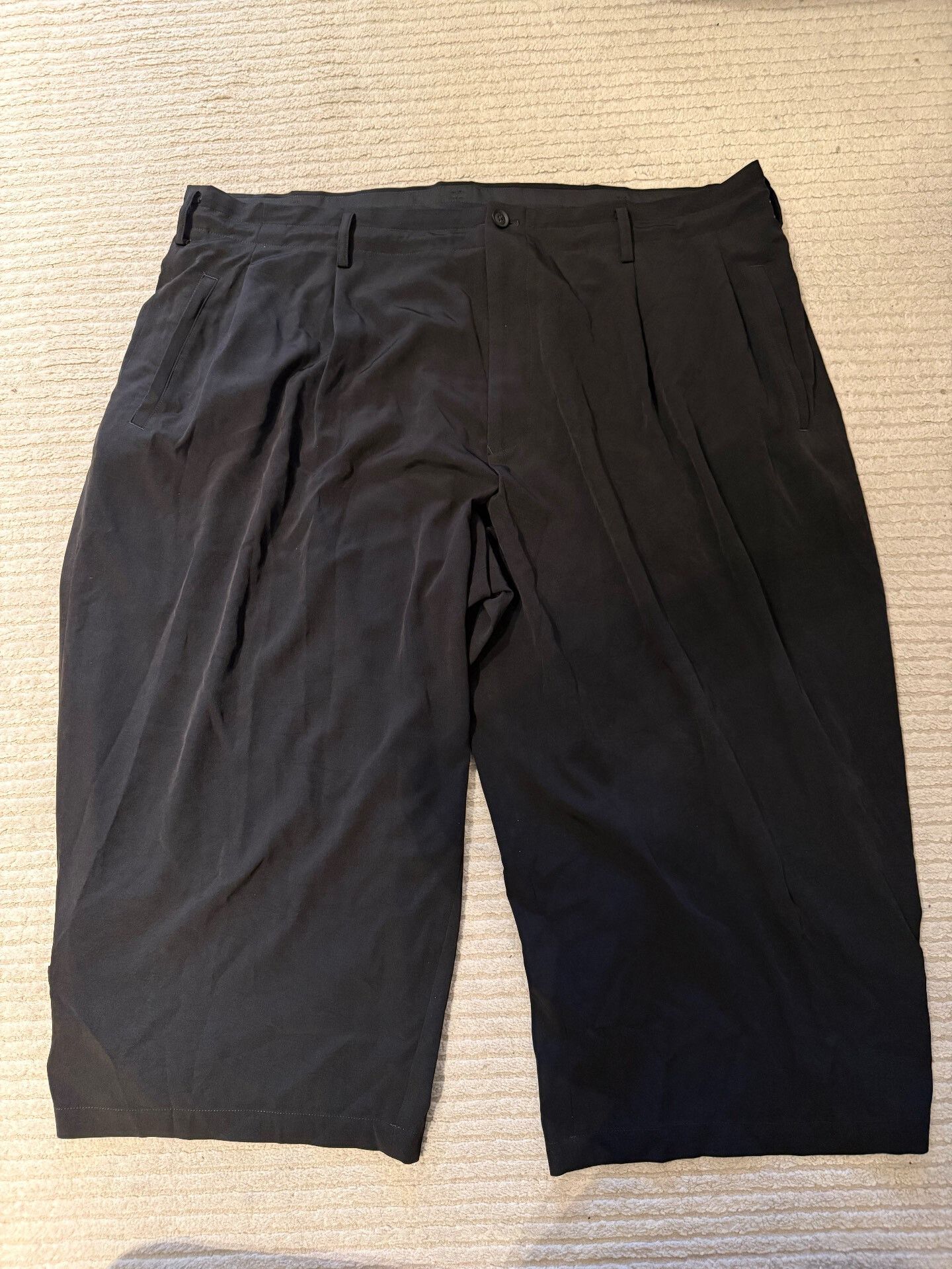 Yohji Yamamoto Yohji Yamamoto Men's Wide-Leg Pants Size US 28 / EU 44 - 2 Thumbnail