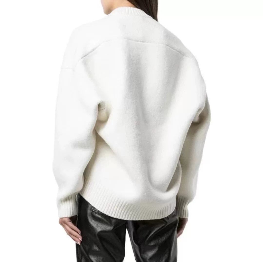 Alexander Wang Alexander Wang White Oversized Sweater Size S / US 4 / IT 40 - 7 Thumbnail