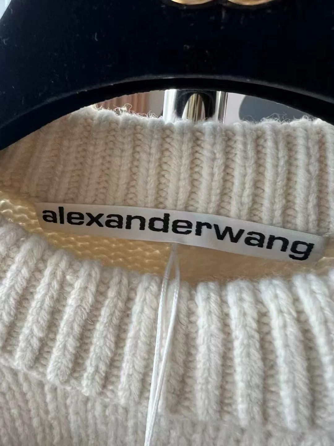 Alexander Wang Alexander Wang White Oversized Sweater Size S / US 4 / IT 40 - 3 Thumbnail