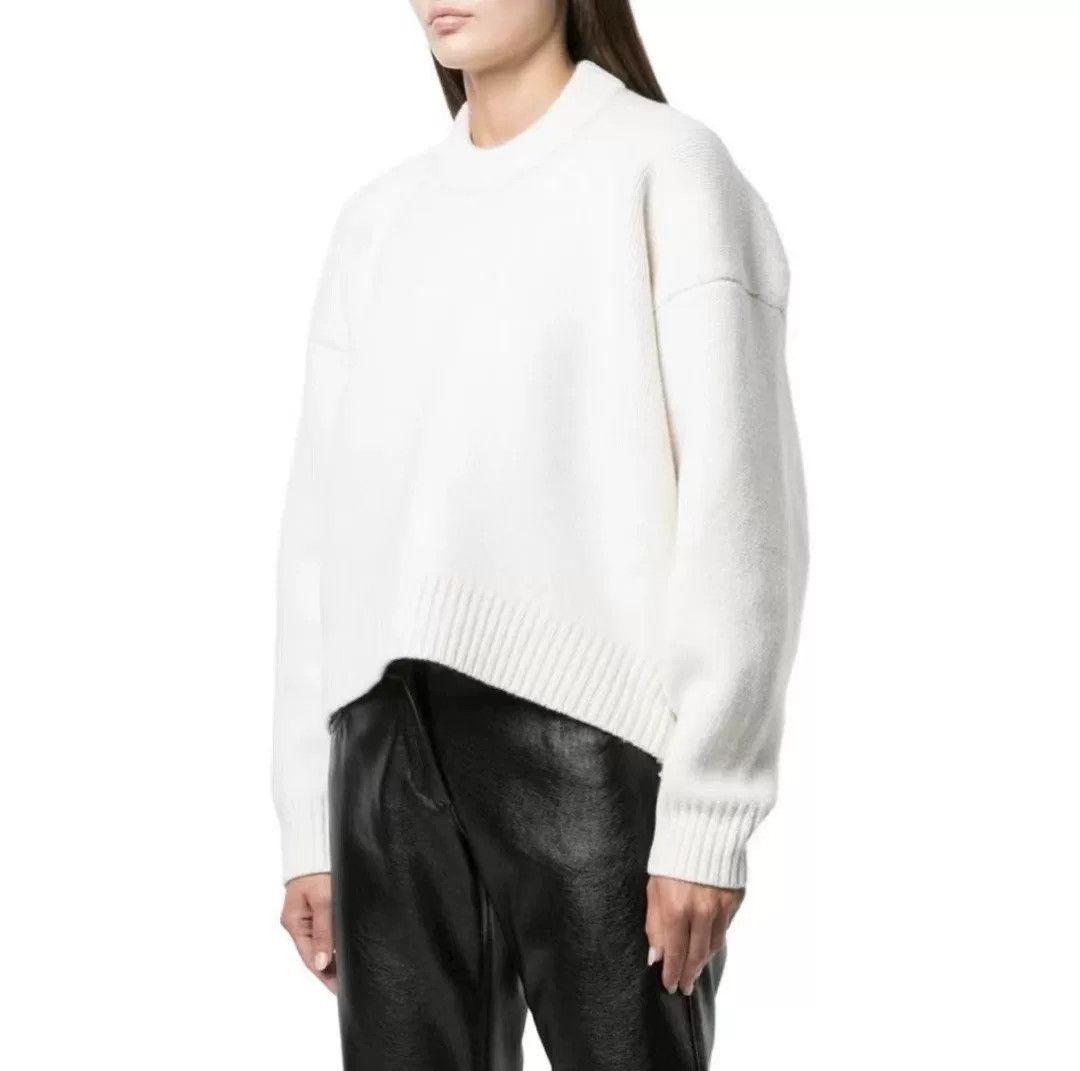 Alexander Wang Alexander Wang White Oversized Sweater Size S / US 4 / IT 40 - 6 Thumbnail