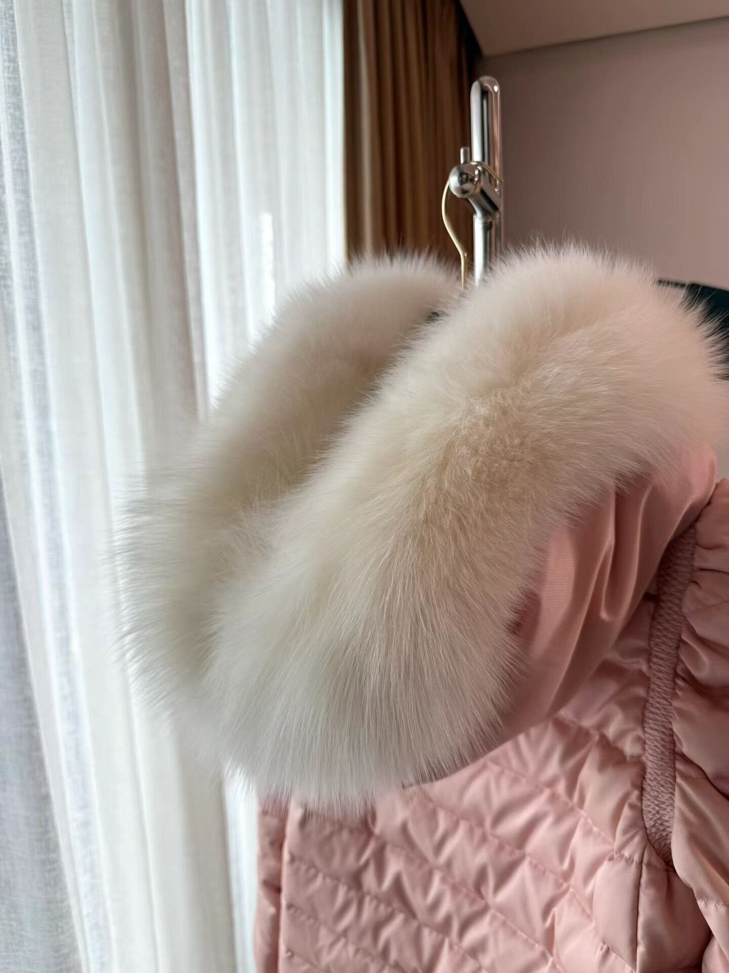 Miu Miu Miu Miu Fox Fur Hooded Down Jacket Size S / US 4 / IT 40 - 4 Thumbnail