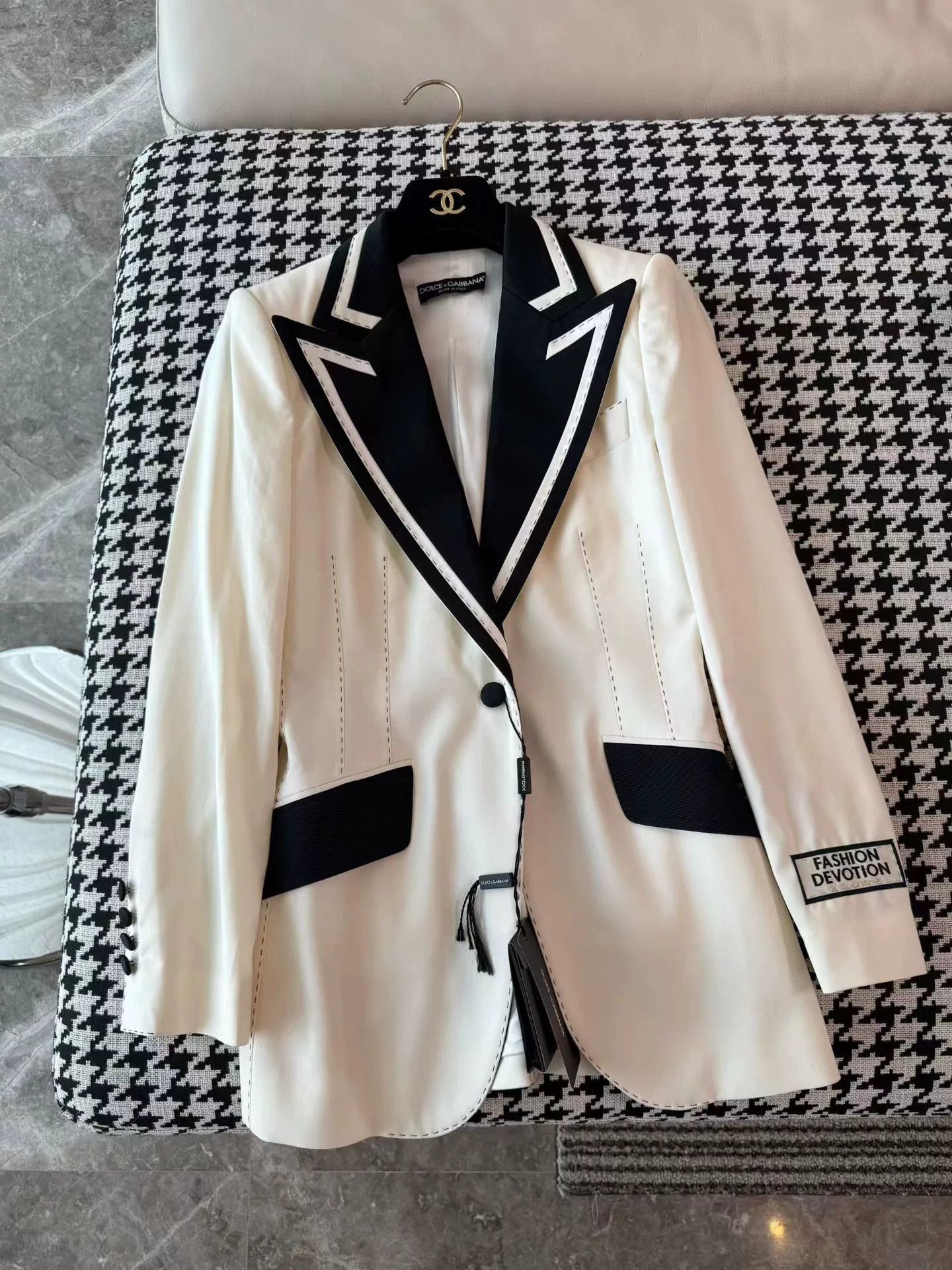 Dolce & Gabbana DG Dolce & Gabbana Dress Jacket Size XS / US 0-2 / IT 36-38 - 6 Thumbnail