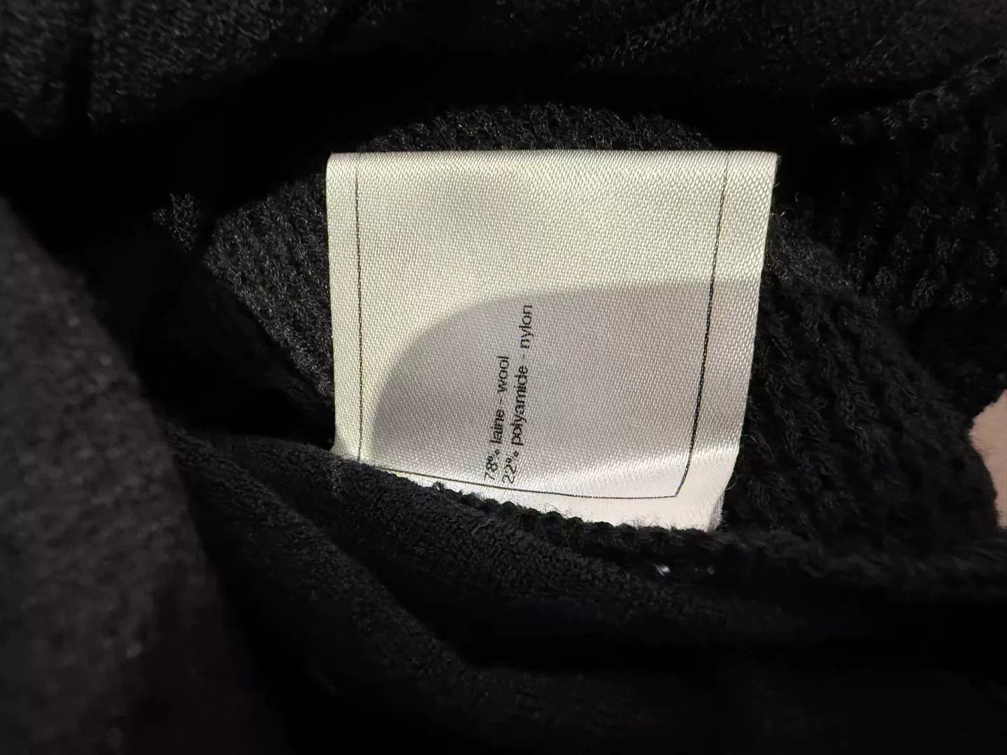 Chanel Elegant Black Chanel Knit Dress with Crystal Buttons Size S / US 4 / IT 40 - 6 Thumbnail