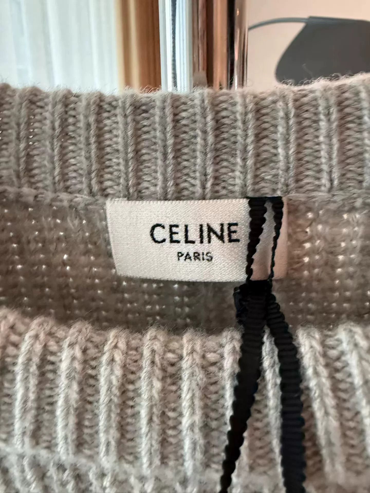Celine Celine Oversized Colorful Letter Sweater Size M / US 6-8 / IT 42-44 - 3 Thumbnail