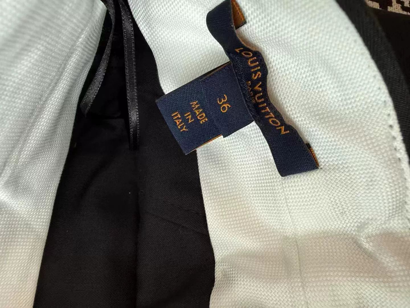LVXWA Linen Trousers with Louis Vuitton Details Size US 36 / EU 52 - 5 Thumbnail