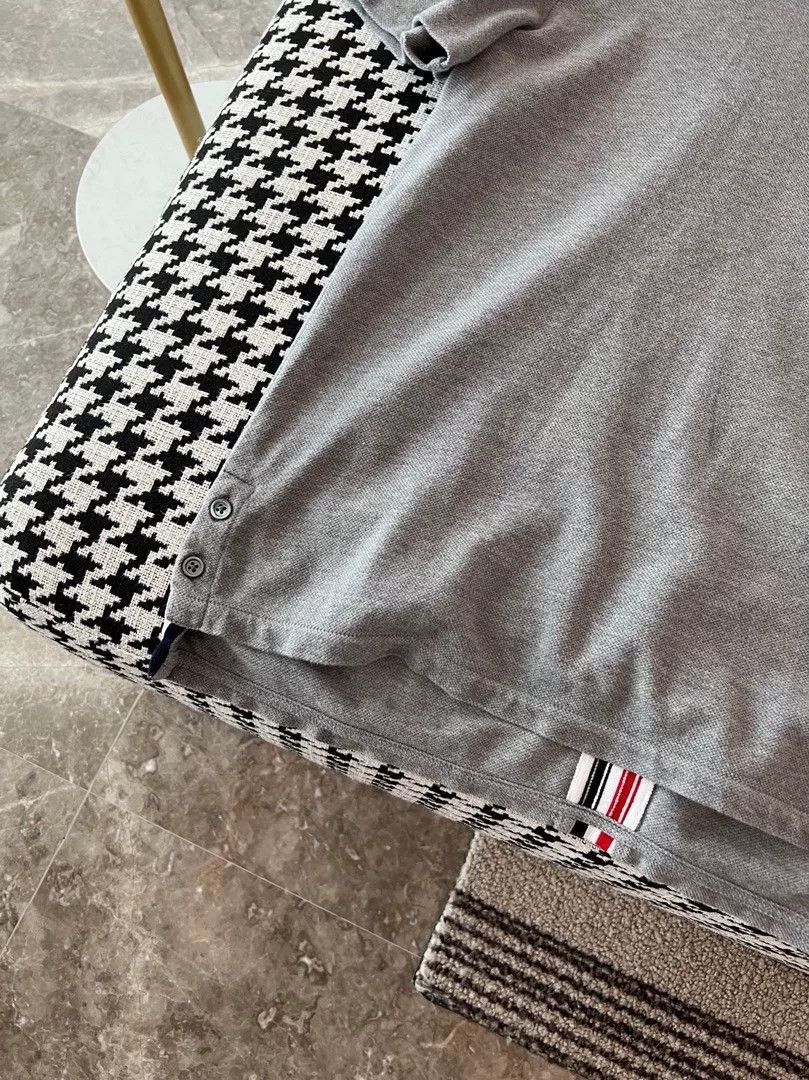 Thom Browne Thom Browne Gray Knit T-Shirt Size US M / EU 48-50 / 2 - 5 Thumbnail