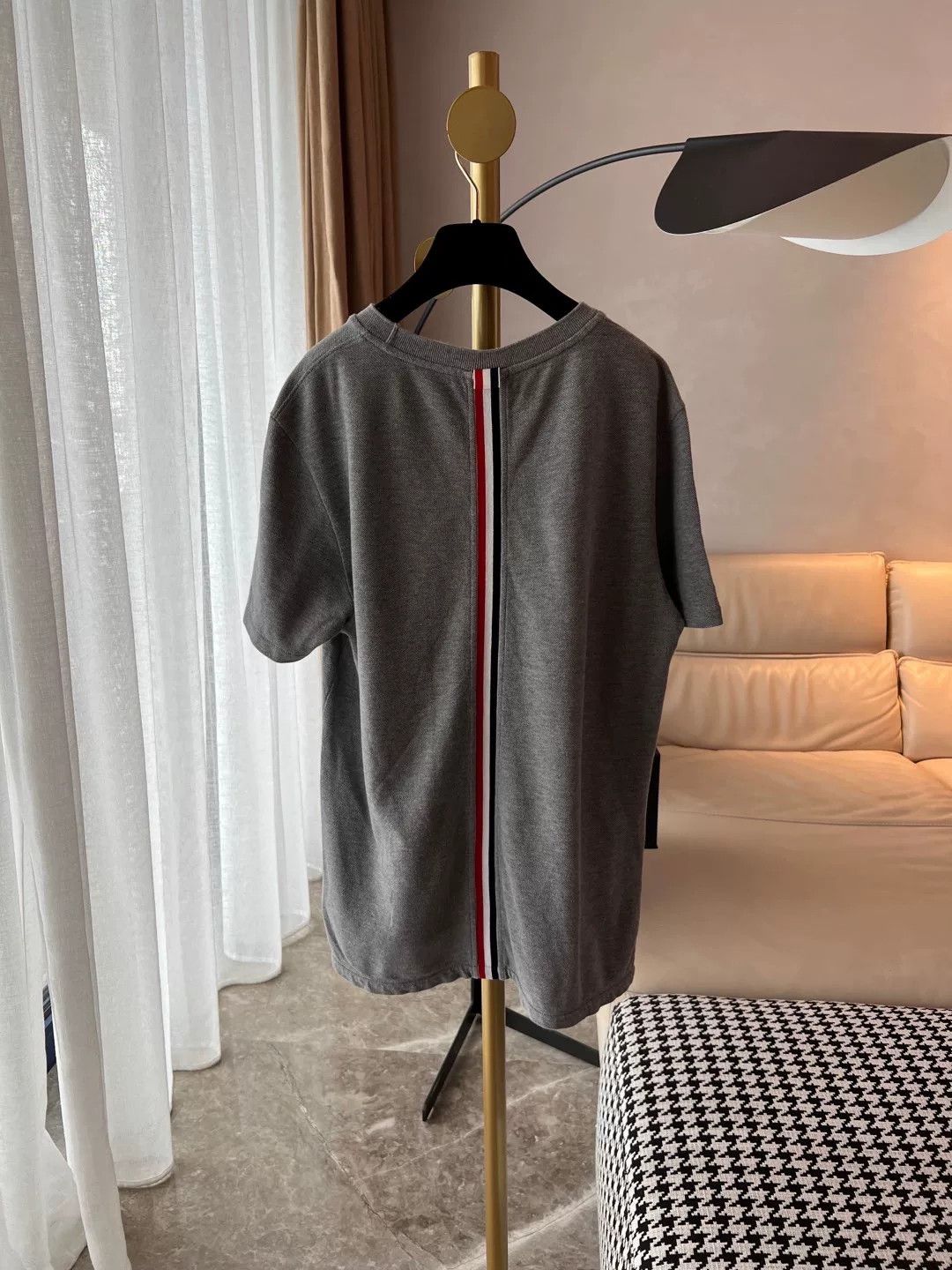 Thom Browne Thom Browne Gray Knit T-Shirt Size US M / EU 48-50 / 2 - 3 Thumbnail