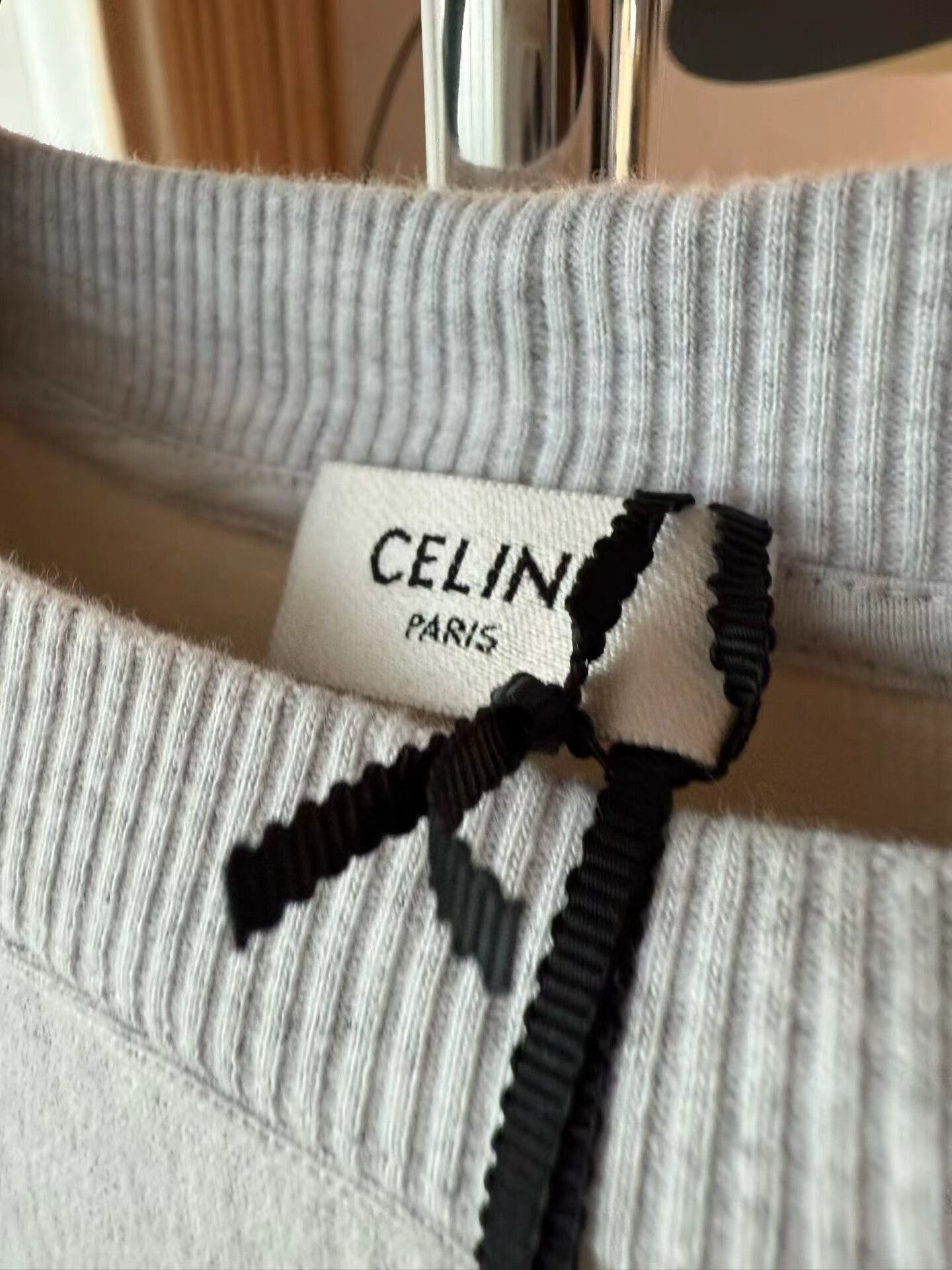 Celine Celine Oversized Letter Print Sweatshirt Size S / US 4 / IT 40 - 3 Thumbnail