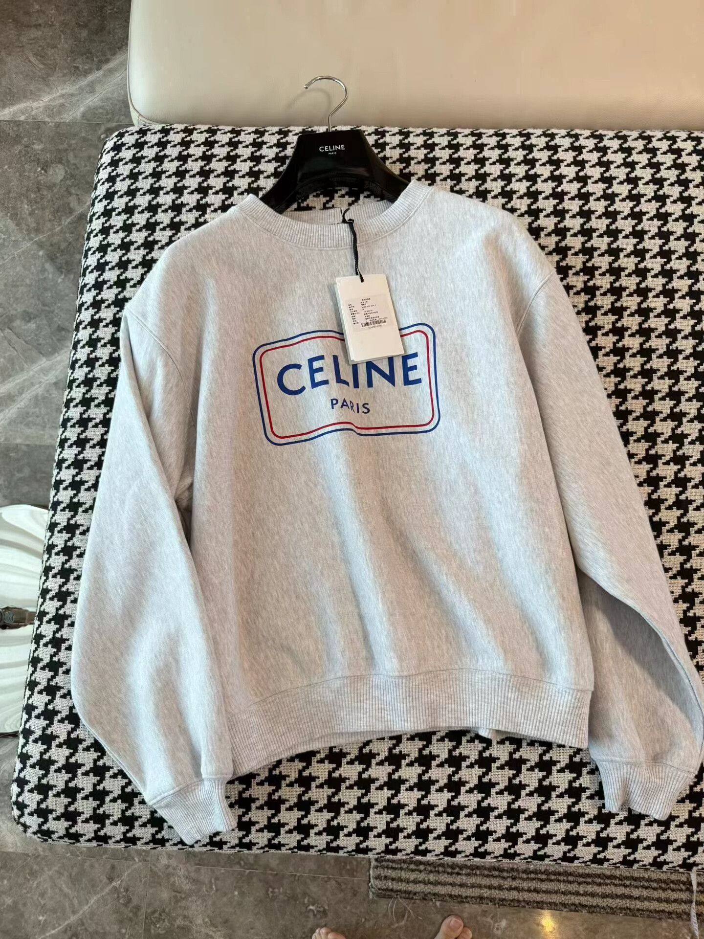 Celine Celine Oversized Letter Print Sweatshirt Size S / US 4 / IT 40 - 5 Thumbnail