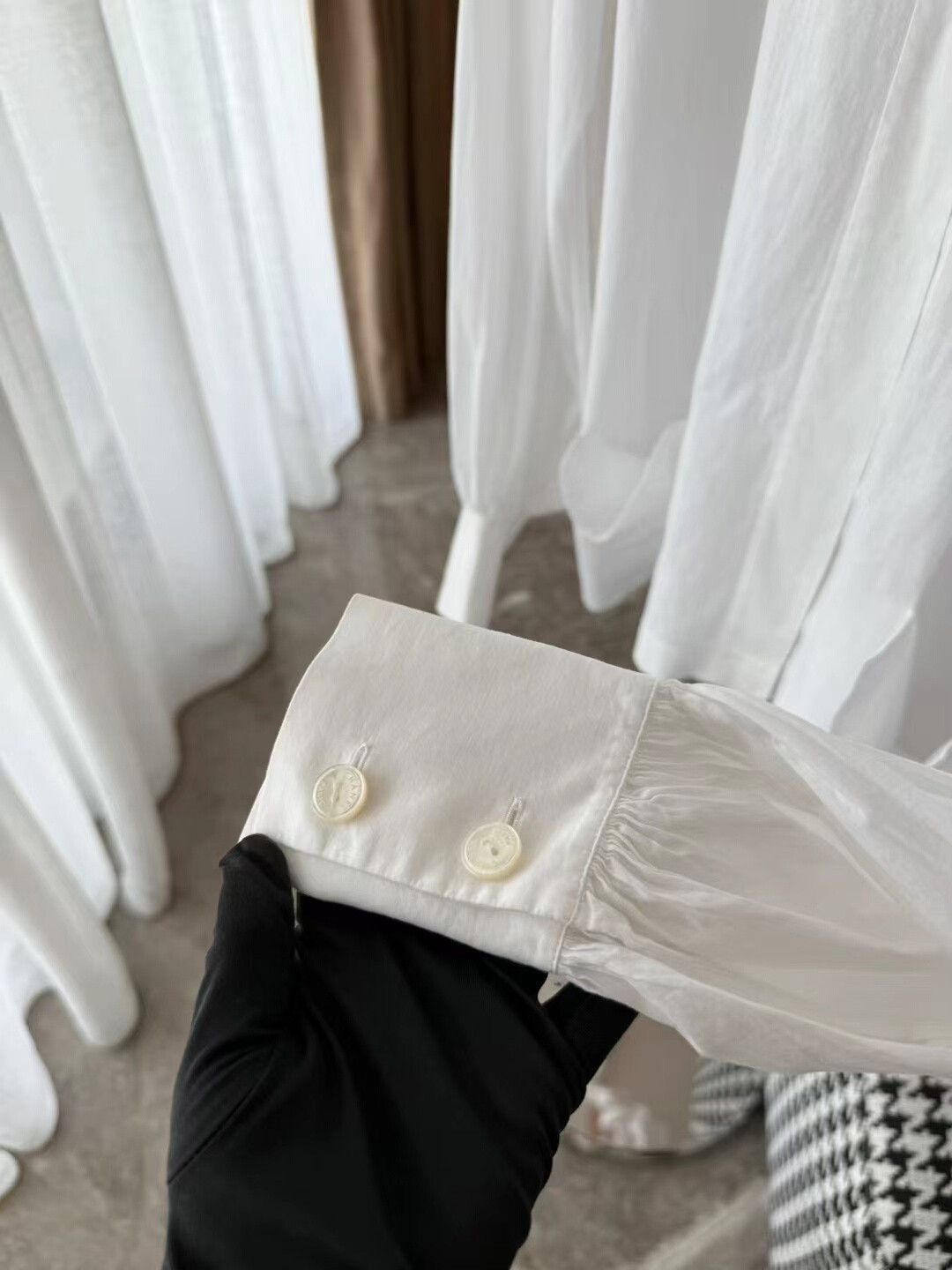 Chanel Chanel White Cotton Shirt Size S / US 4 / IT 40 - 4 Thumbnail