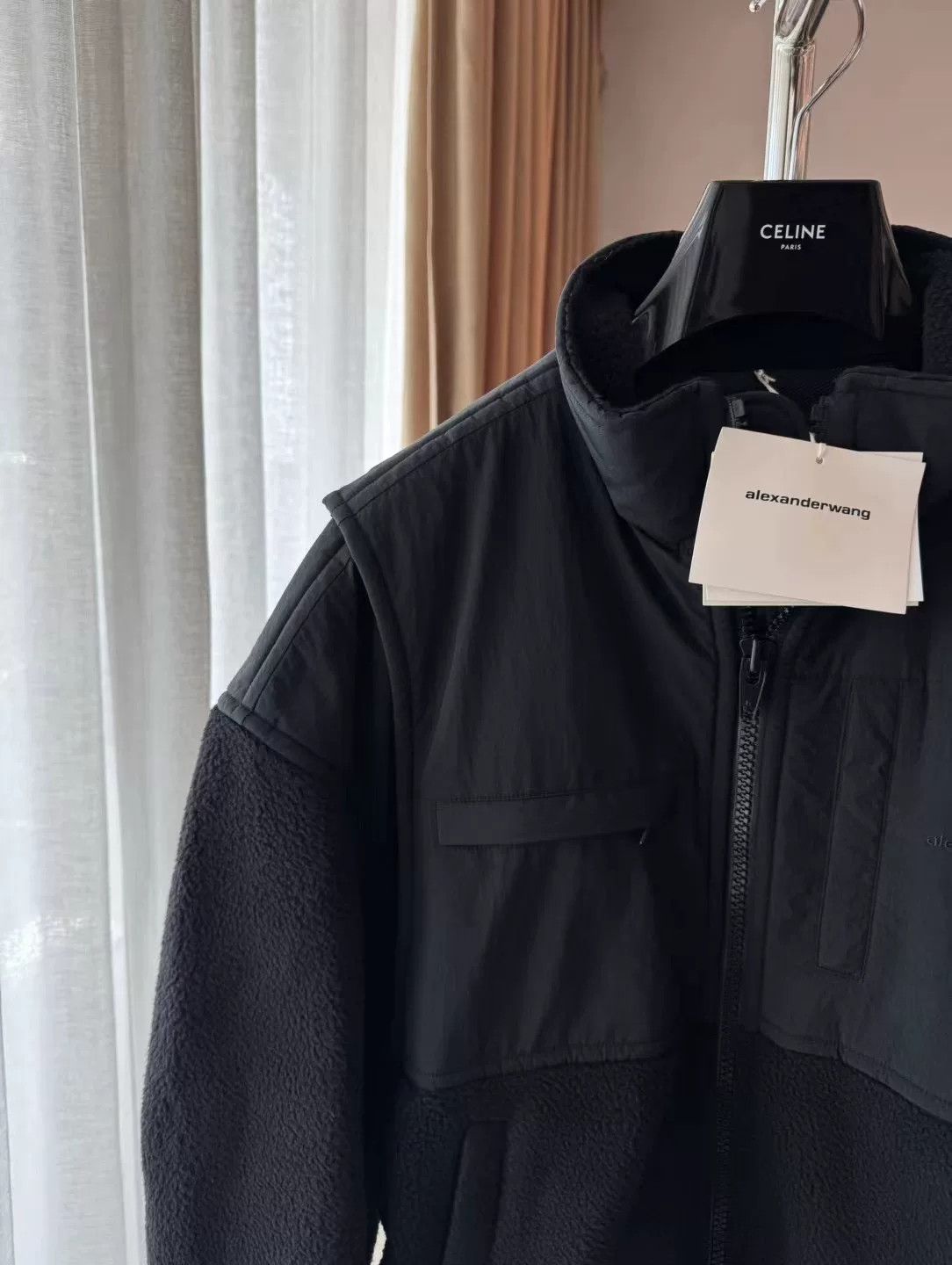 Alexander Wang Alexander Wang Cotton Jacket in Black Size US M / EU 48-50 / 2 - 3 Thumbnail