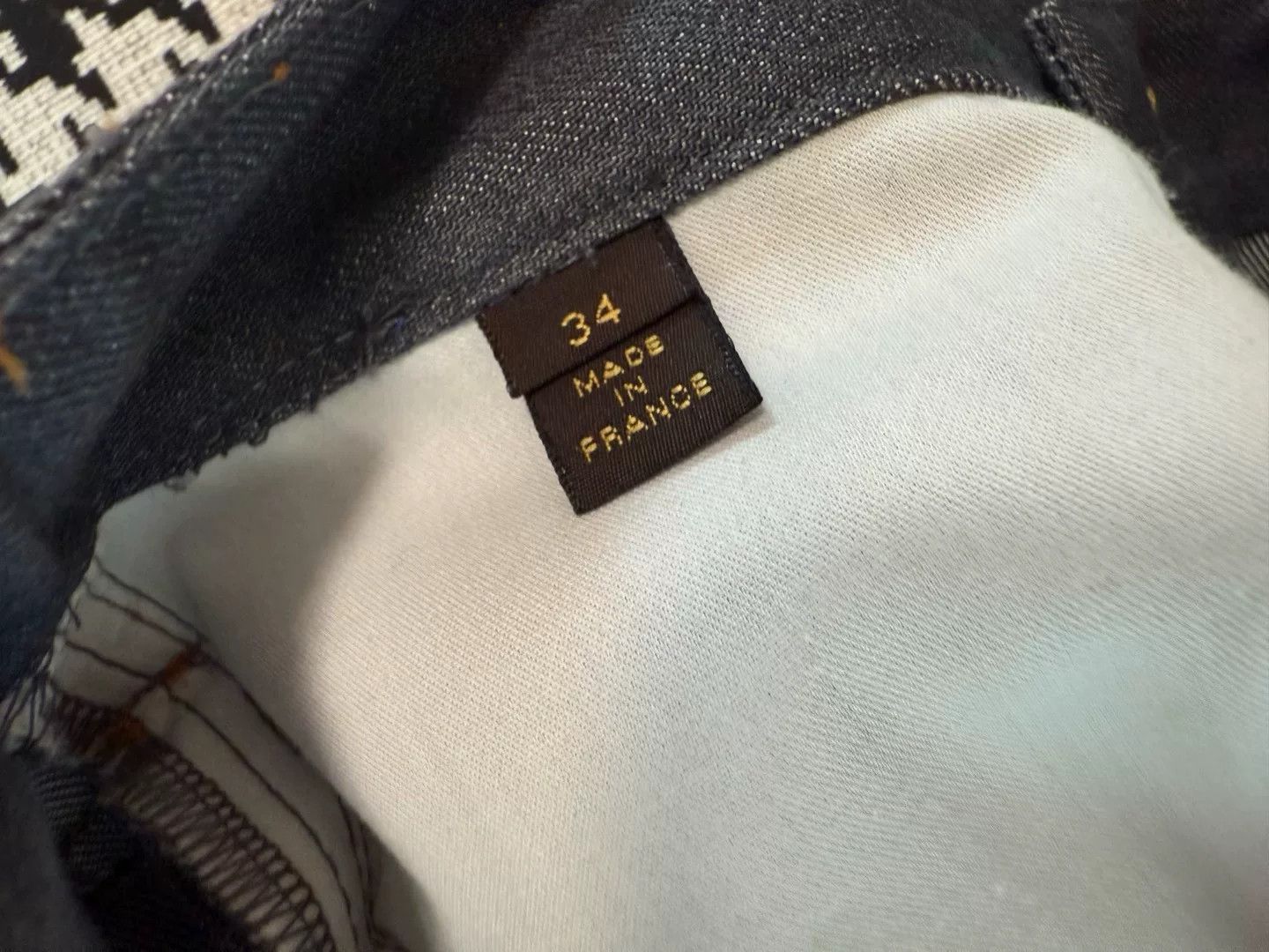 LVXWA Louis Vuitton Denim Pants Size 34 Size US 34 / EU 50 - 6 Thumbnail