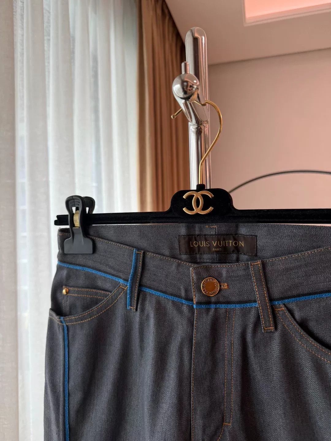 LVXWA Louis Vuitton Denim Pants Size 34 Size US 34 / EU 50 - 3 Thumbnail