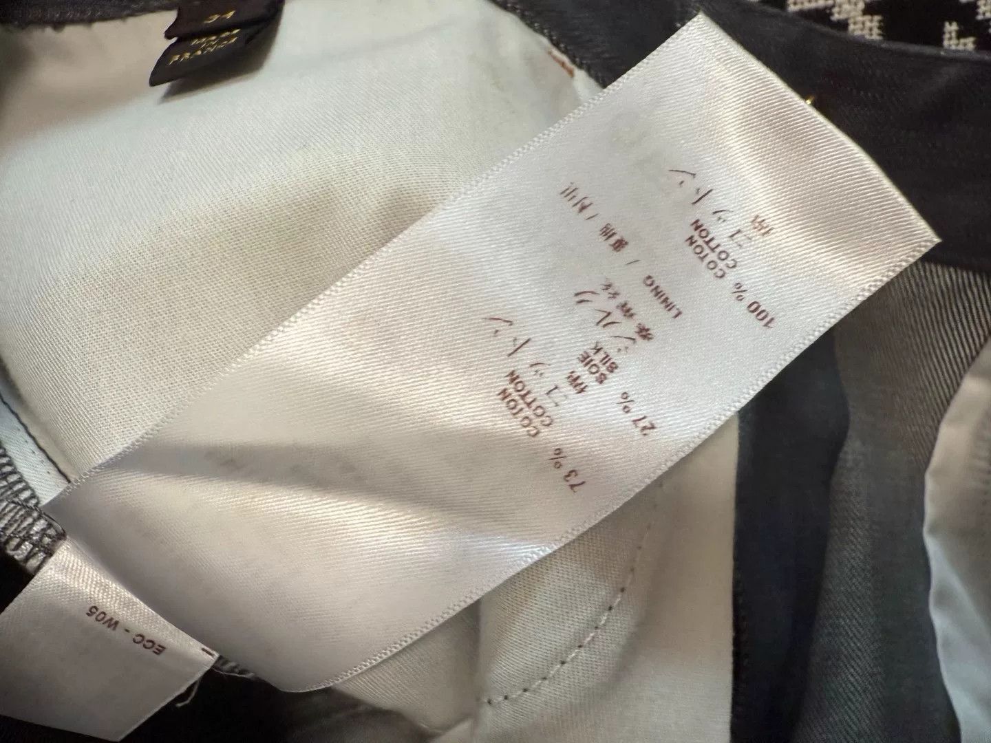 LVXWA Louis Vuitton Denim Pants Size 34 Size US 34 / EU 50 - 7 Thumbnail