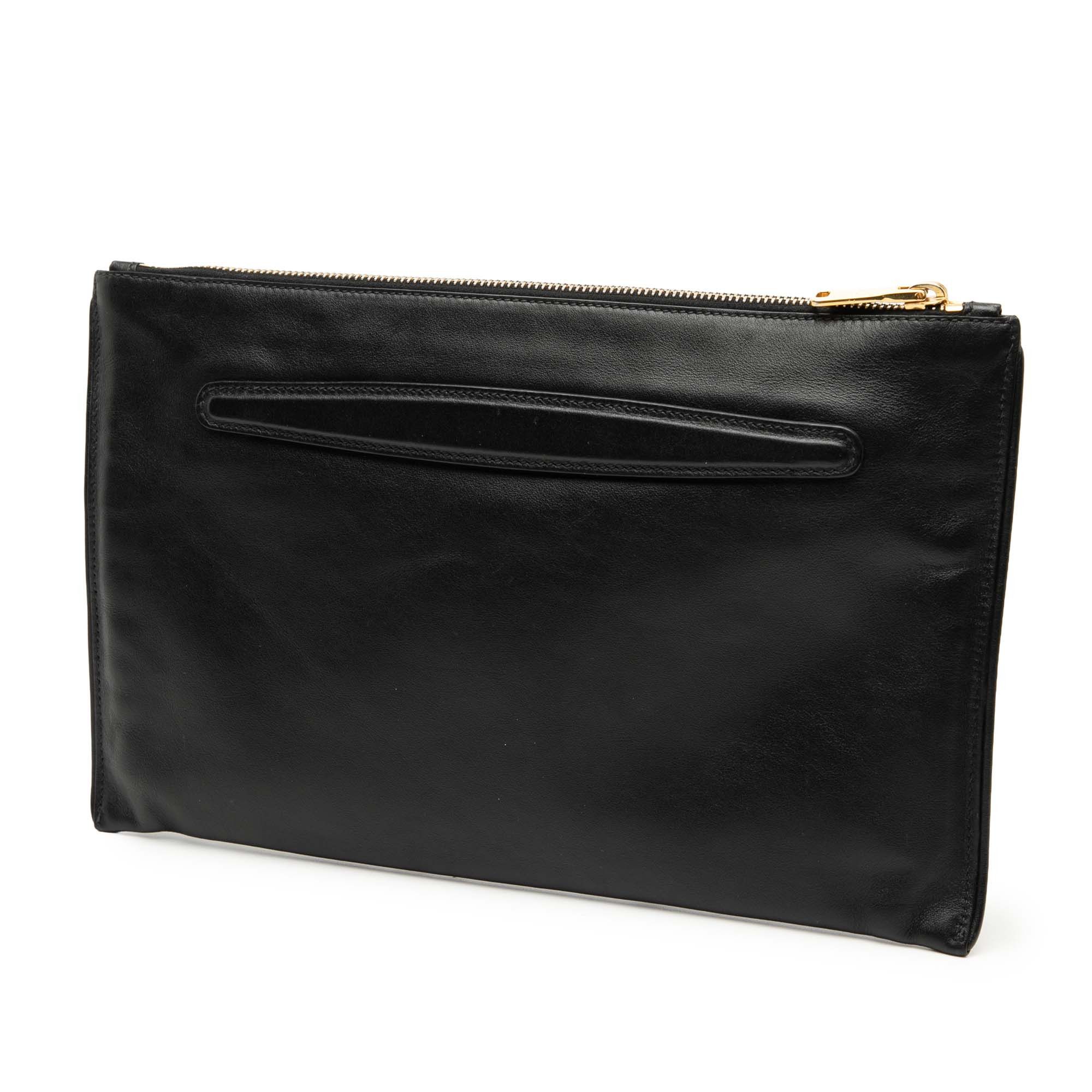 Miu Miu Miu Miu Studded Leather Zip Clutch Size ONE SIZE - 2 Thumbnail