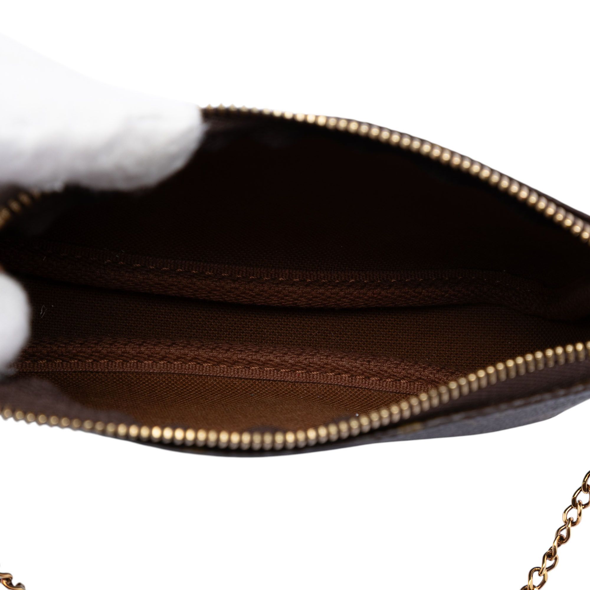 Louis Vuitton Louis Vuitton Monogram Mini Pochette Accessoires Size ONE SIZE - 4 Thumbnail