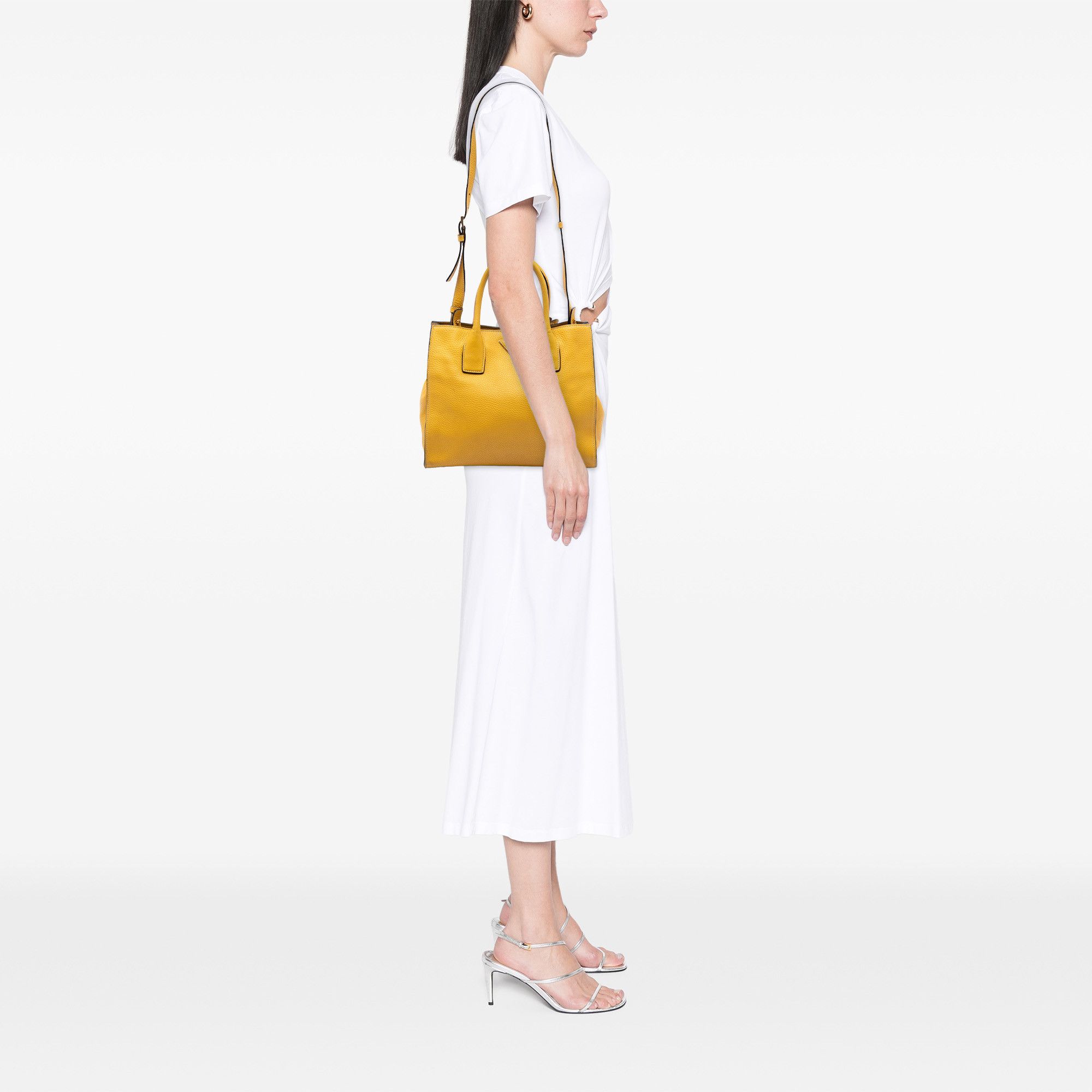 Prada Prada Vitello Daino Open Convertible Tote Size ONE SIZE - 6 Thumbnail