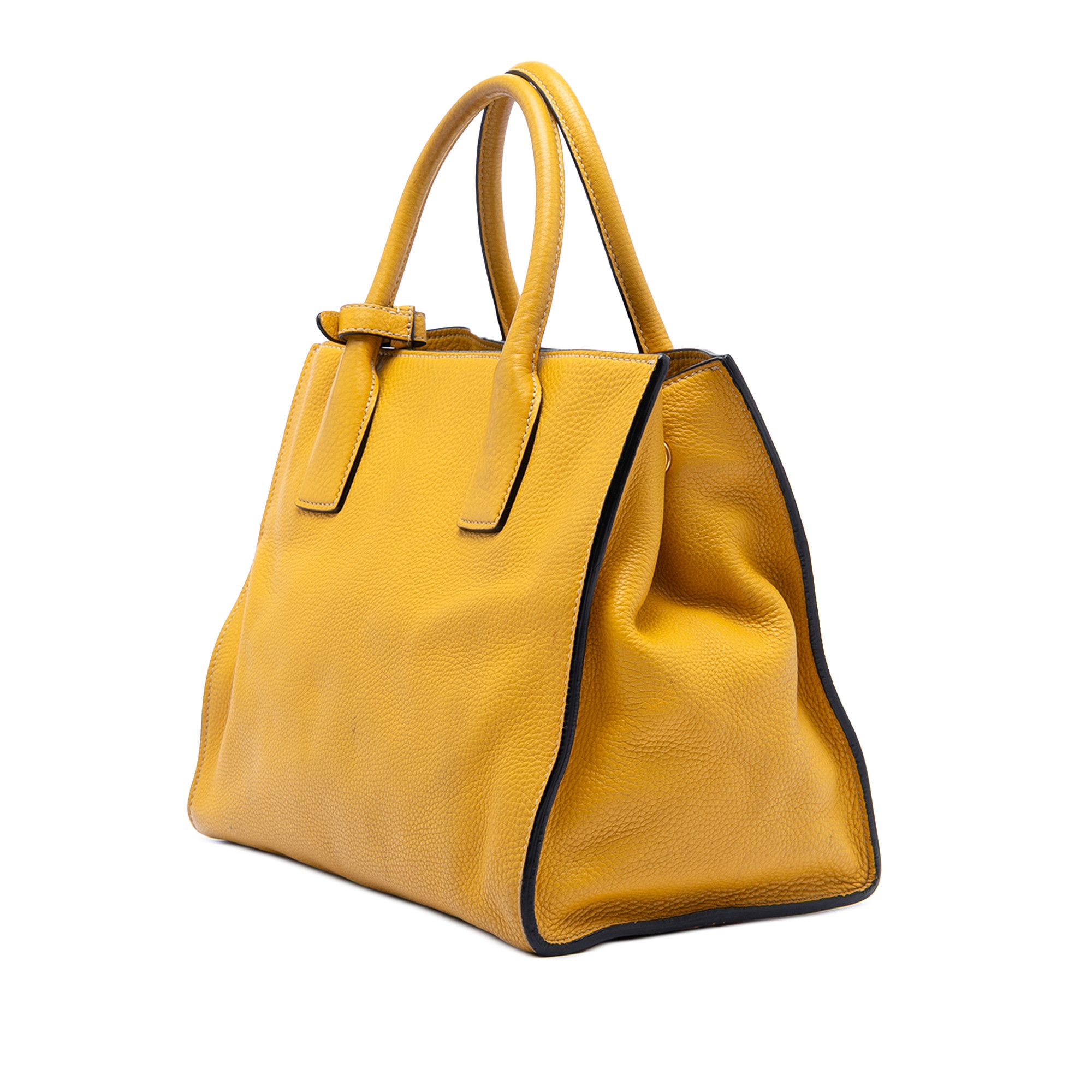 Prada Prada Vitello Daino Open Convertible Tote Size ONE SIZE - 2 Thumbnail
