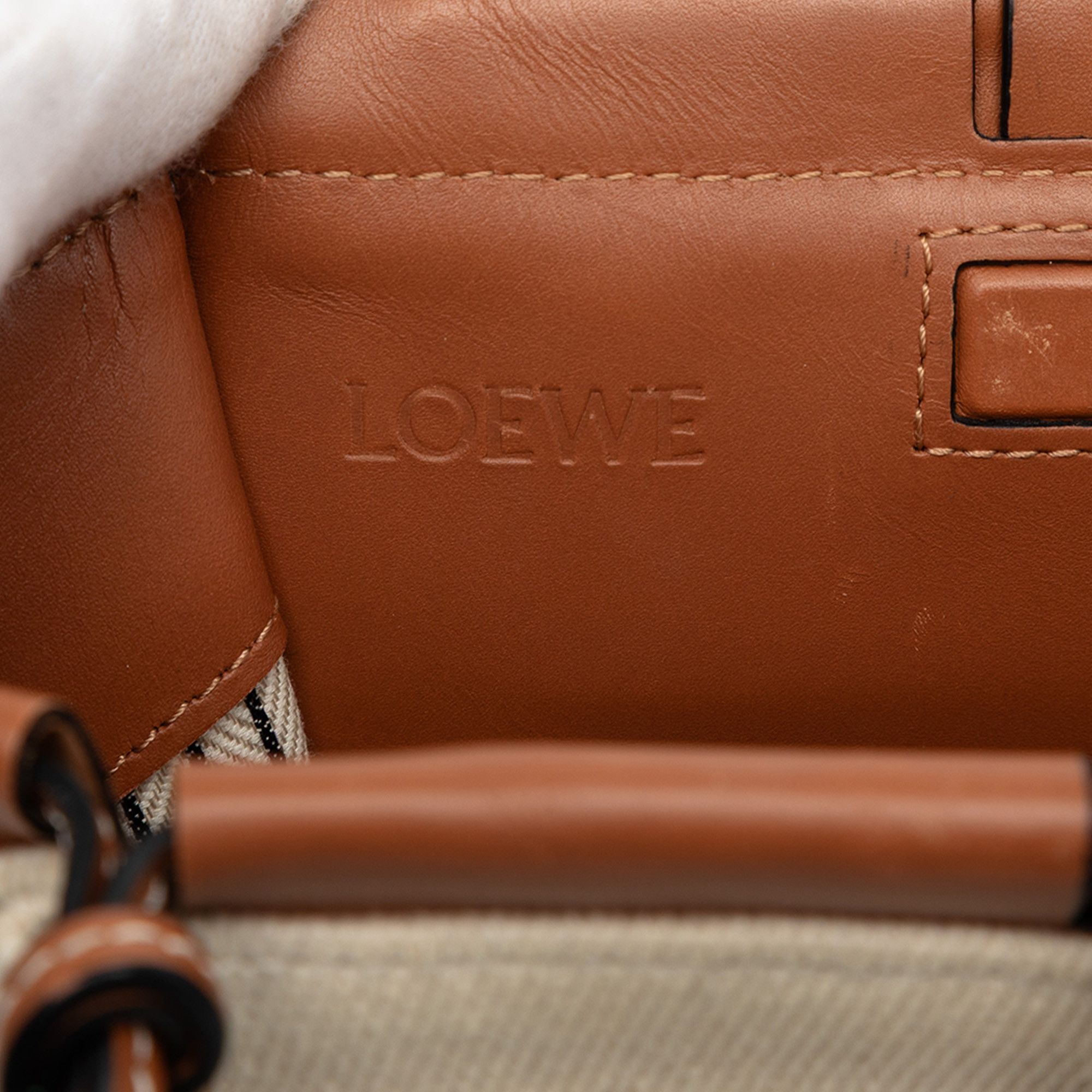 Loewe LOEWE Small Canvas Cushion Tote Size ONE SIZE - 5 Thumbnail