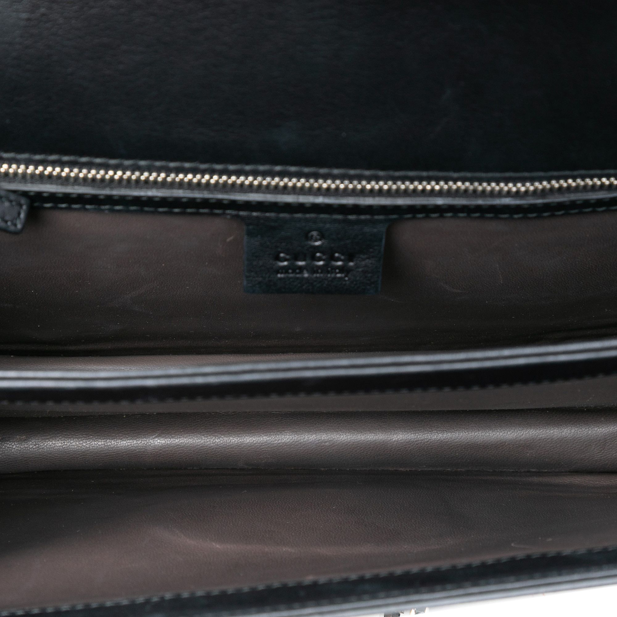 Gucci Gucci Medium Polished Calfskin Dollar Interlocking G Crossbody Size ONE SIZE - 4 Thumbnail