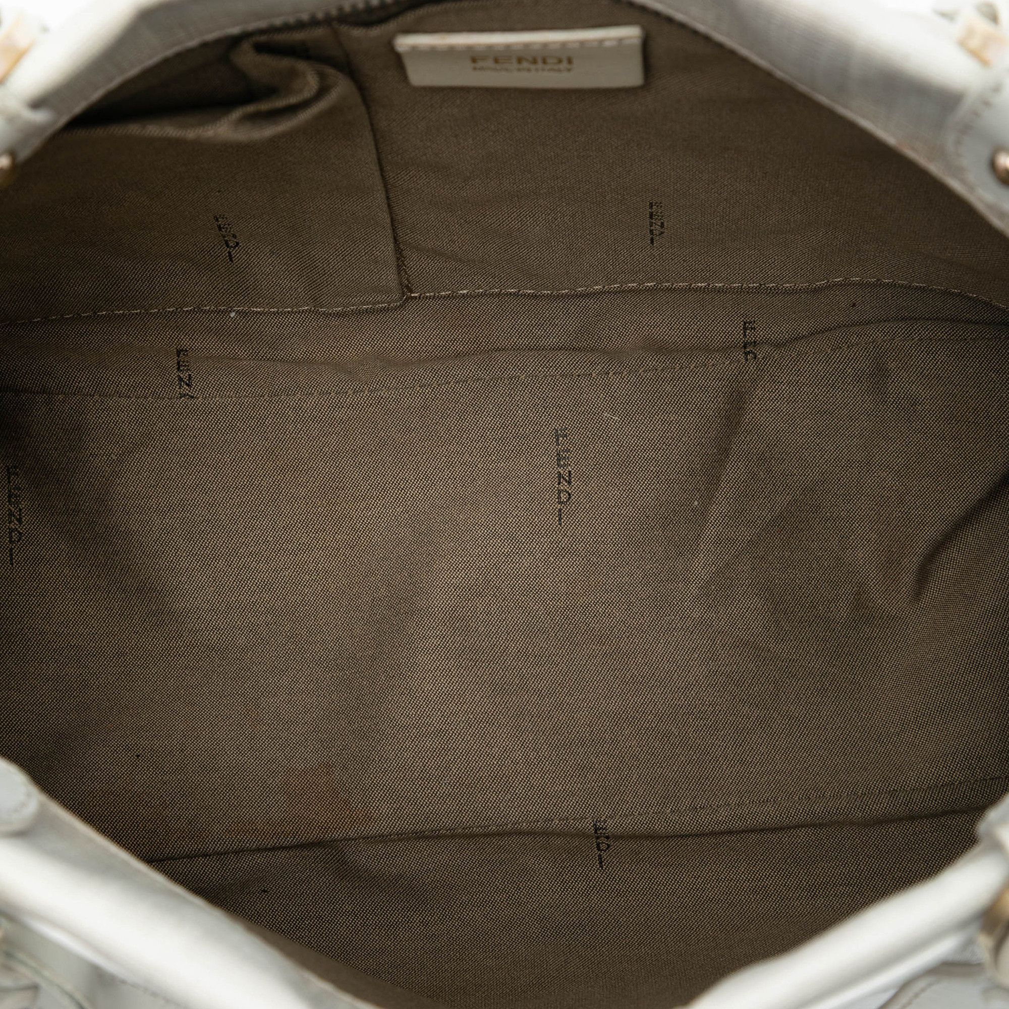 Fendi Fendi Medium Zucca Spalmati Chef Shopper Tote Size ONE SIZE - 4 Thumbnail
