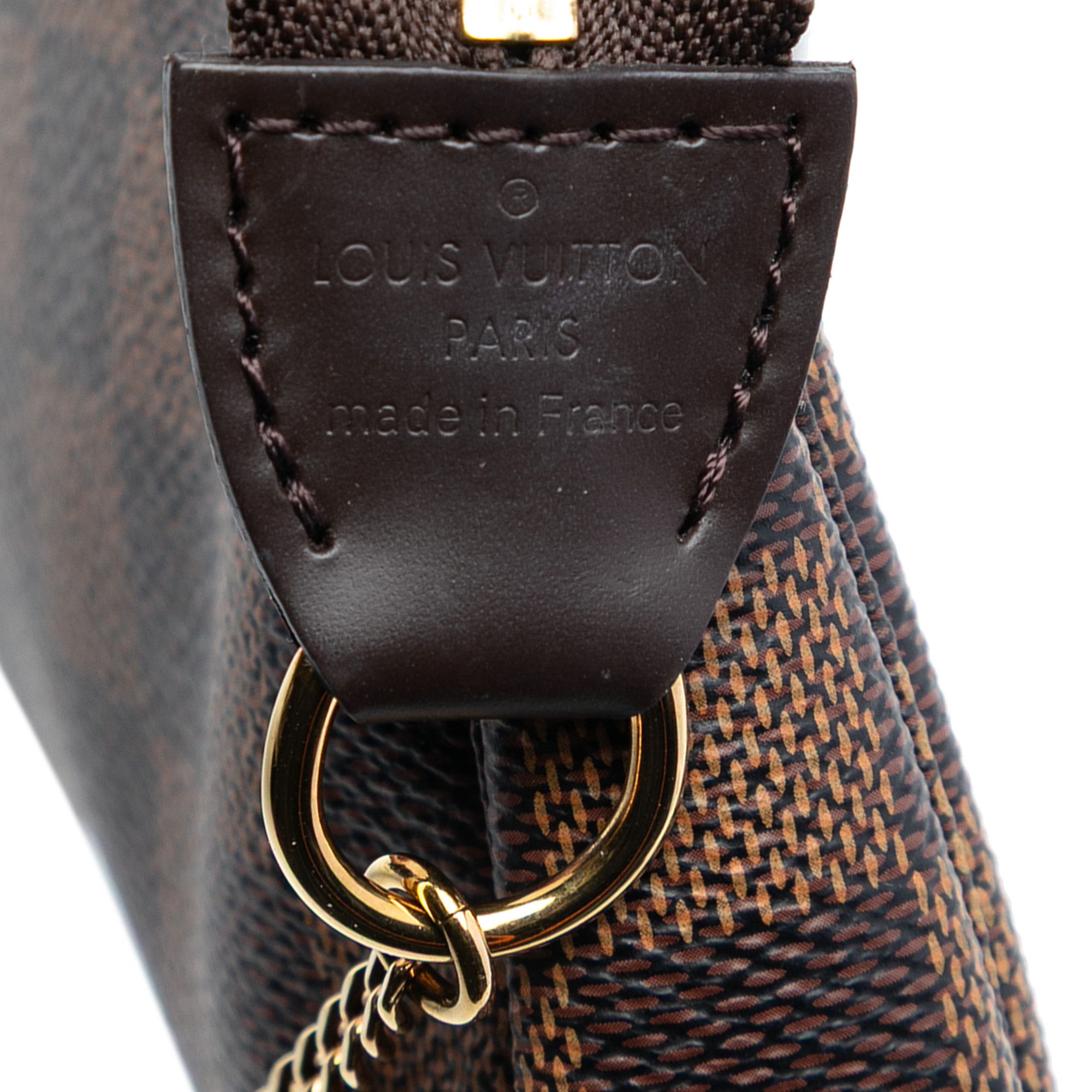 Louis Vuitton Louis Vuitton Damier Ebene Mini Pochette Accessoires Size ONE SIZE - 5 Thumbnail