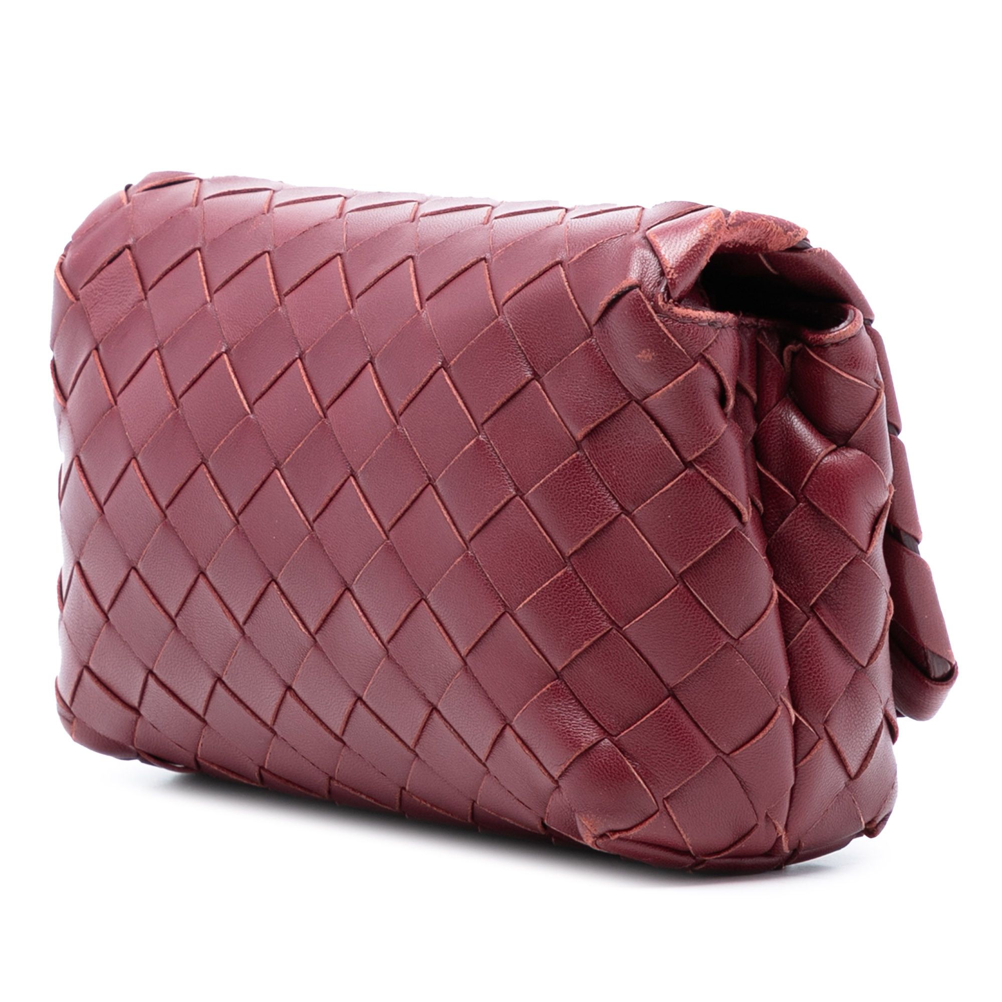 Bottega Veneta Bottega Veneta Mini Nappa Intrecciato Crossbody Size ONE SIZE - 2 Thumbnail