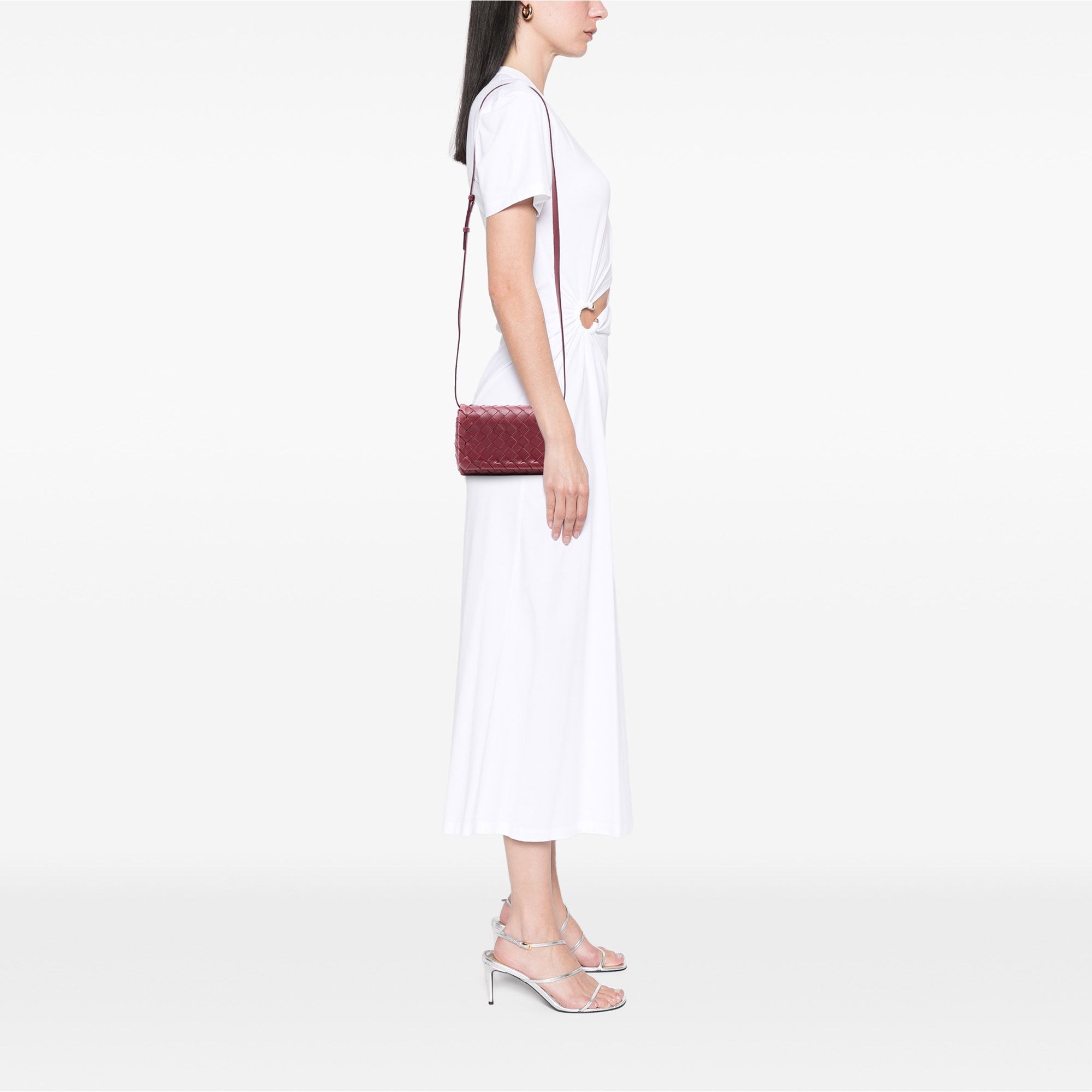 Bottega Veneta Bottega Veneta Mini Nappa Intrecciato Crossbody Size ONE SIZE - 7 Thumbnail