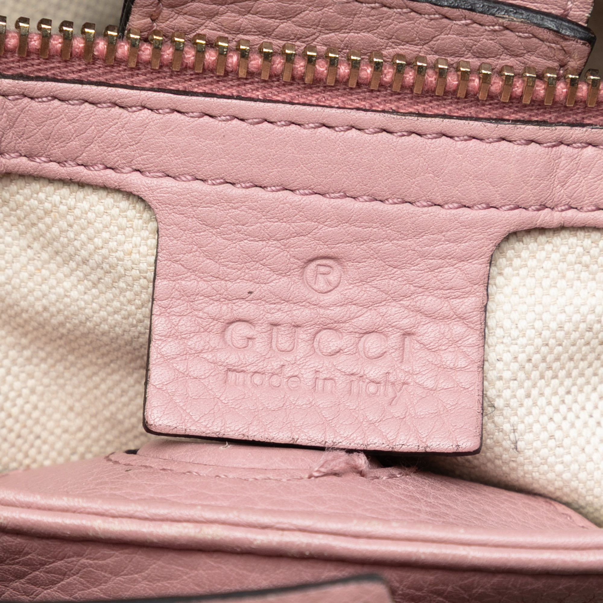 Gucci Gucci Small Calfskin Bamboo Shopper Satchel Size ONE SIZE - 5 Thumbnail