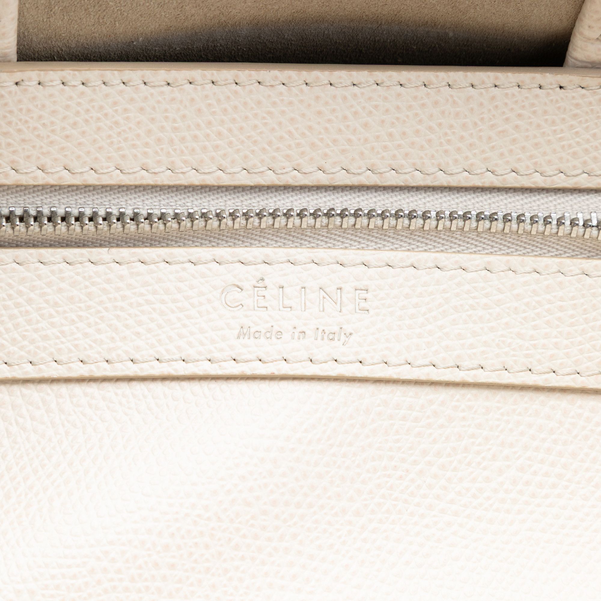Celine Celine Small Bicolor Grained Calfskin Vertical Cabas Tote Size ONE SIZE - 5 Thumbnail