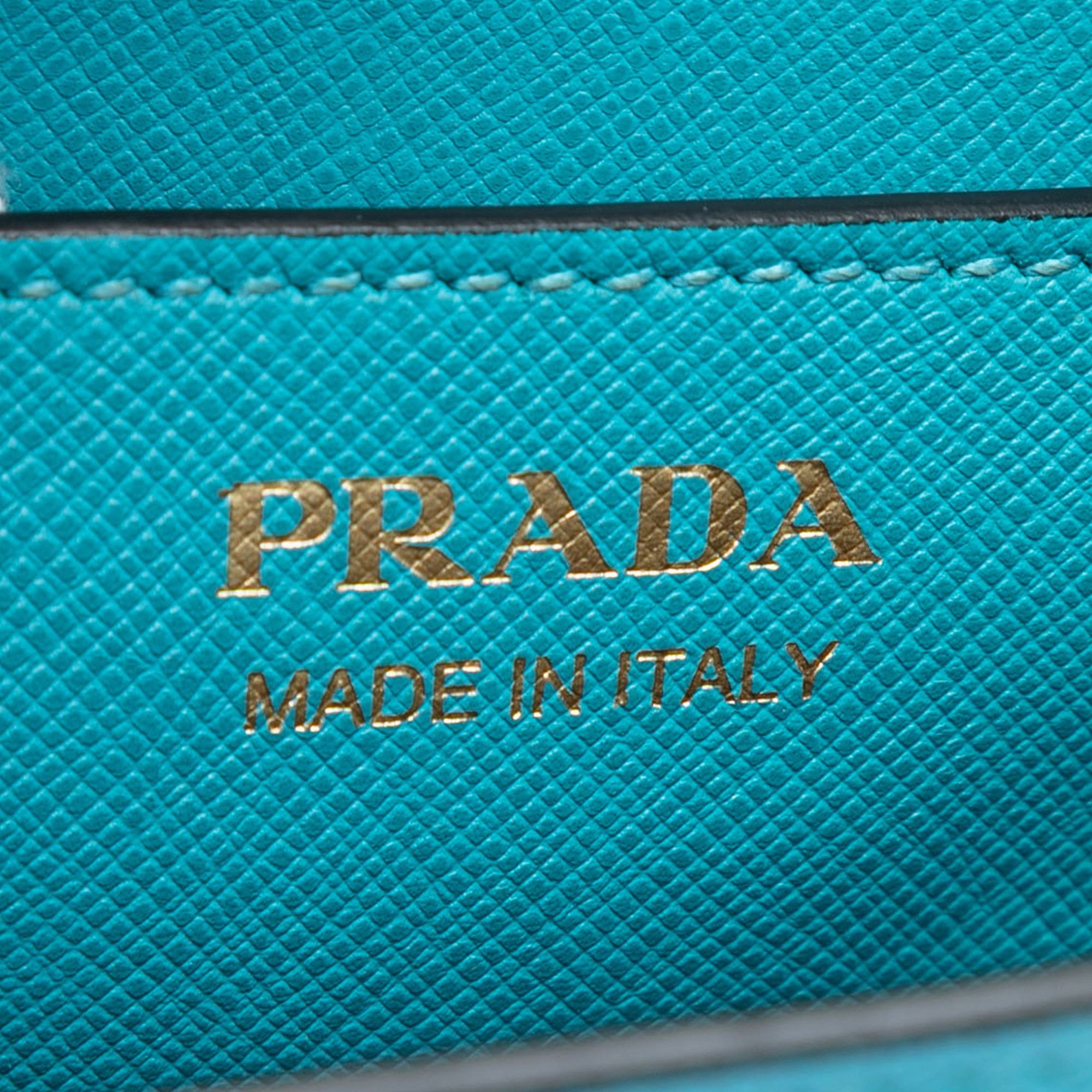 Prada Prada Saffiano Lux Turnlock Chain Crossbody Size ONE SIZE - 5 Thumbnail